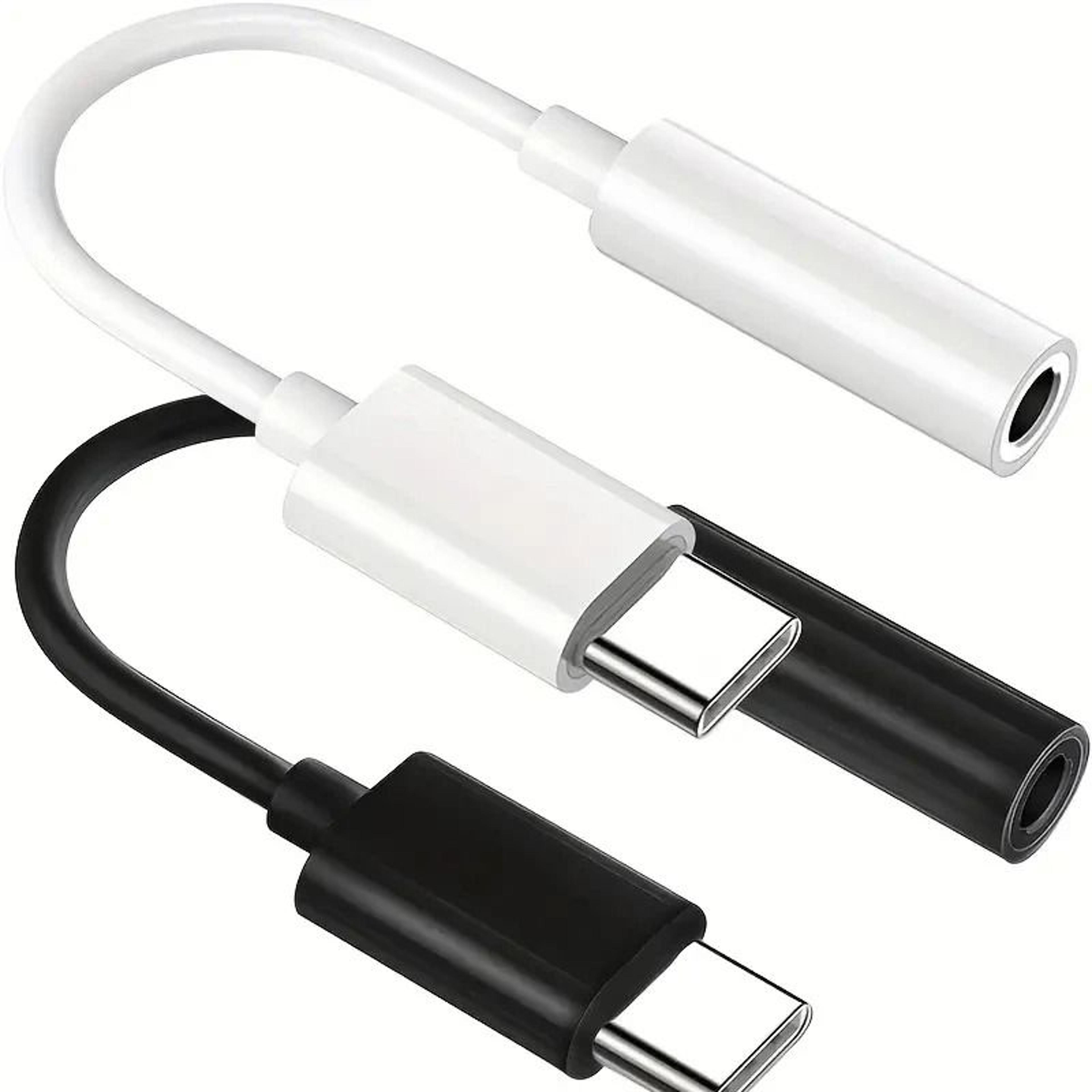 Universal TypeC  8Pin To 35mm Aux Audio Adapter 0