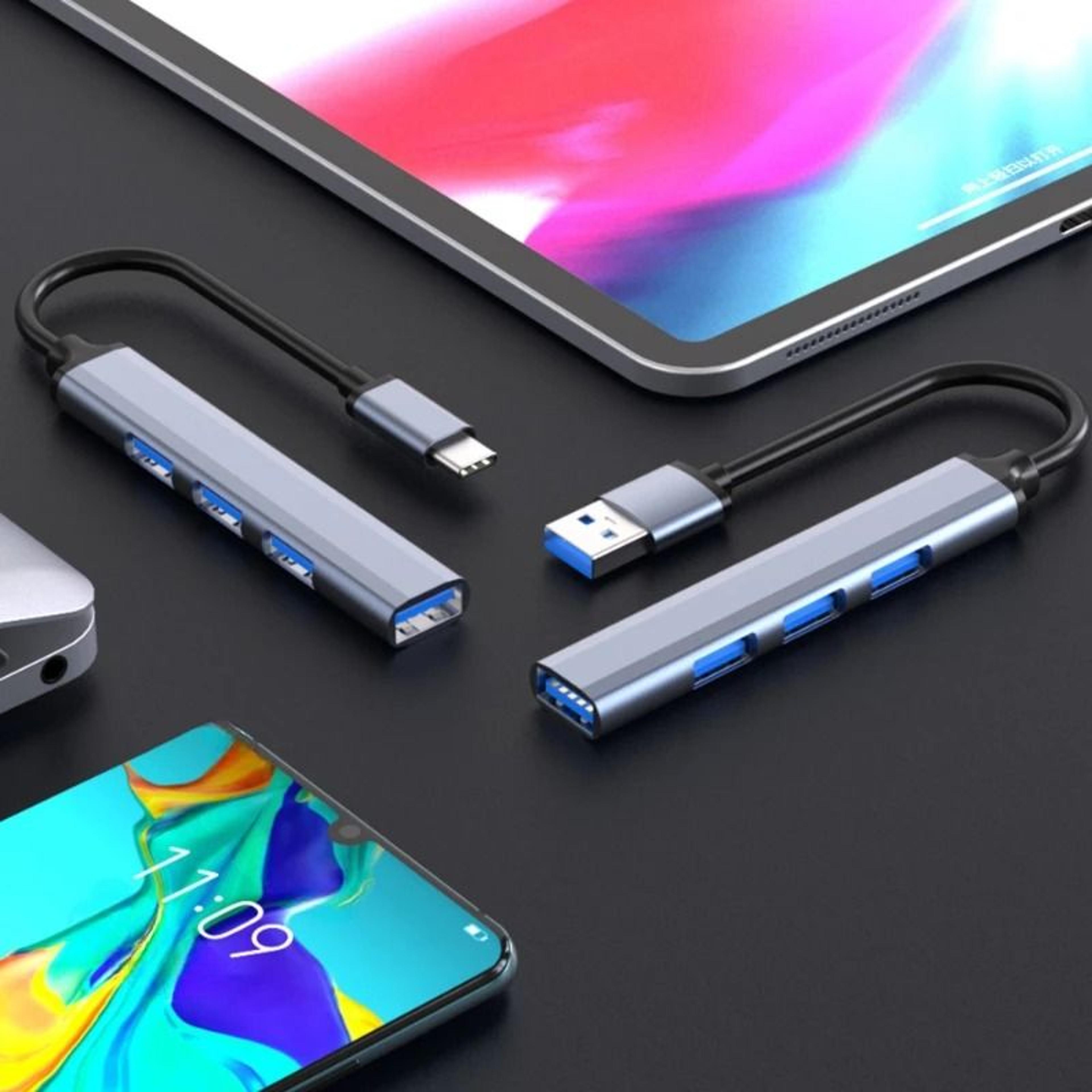 4Port MultiSplitter USB HUB  OTG Adapter 2