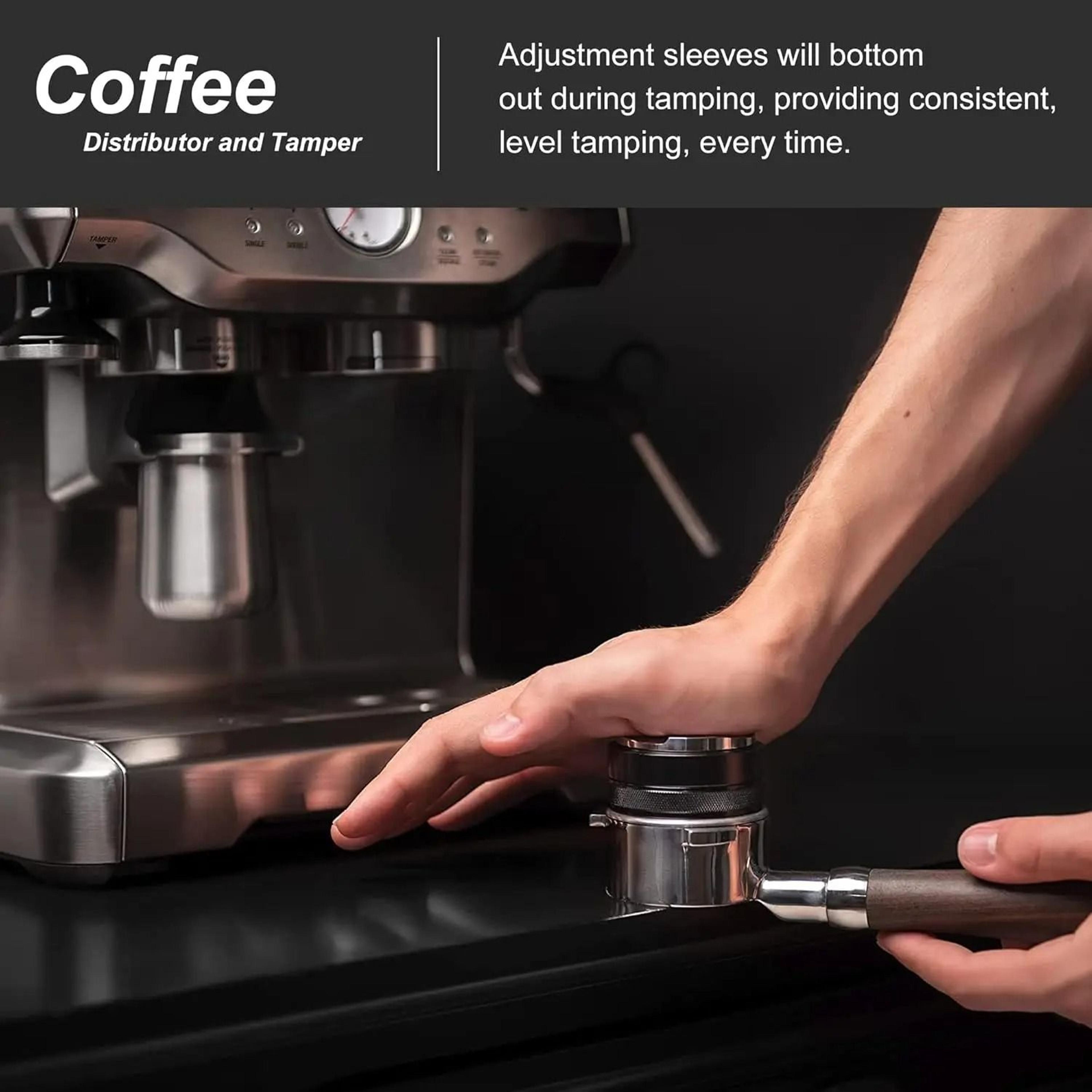 Professional Stainless Steel Coffee Espresso Tamper  Distributor 3