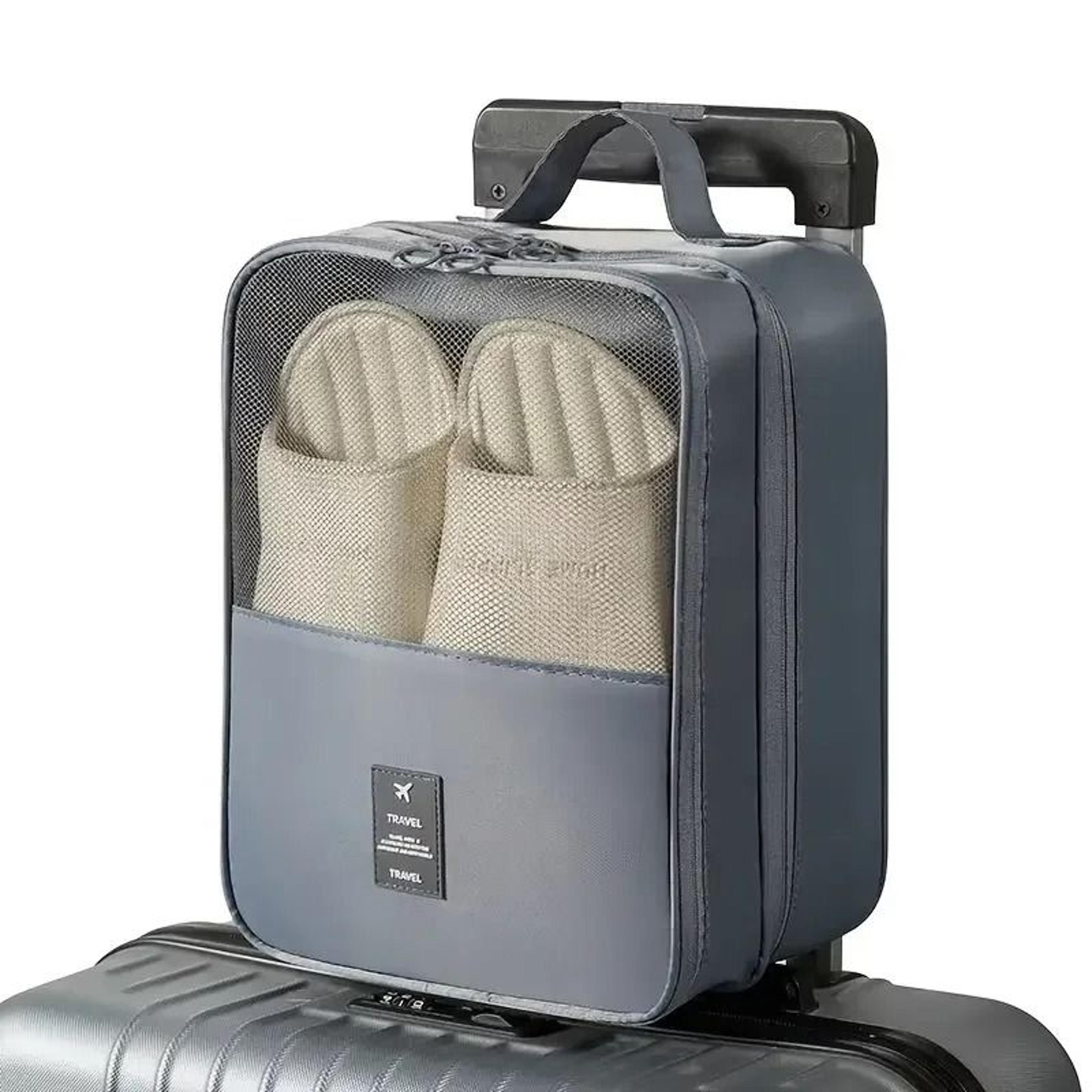 3Layer Portable Travel Shoe Storage Bag 0