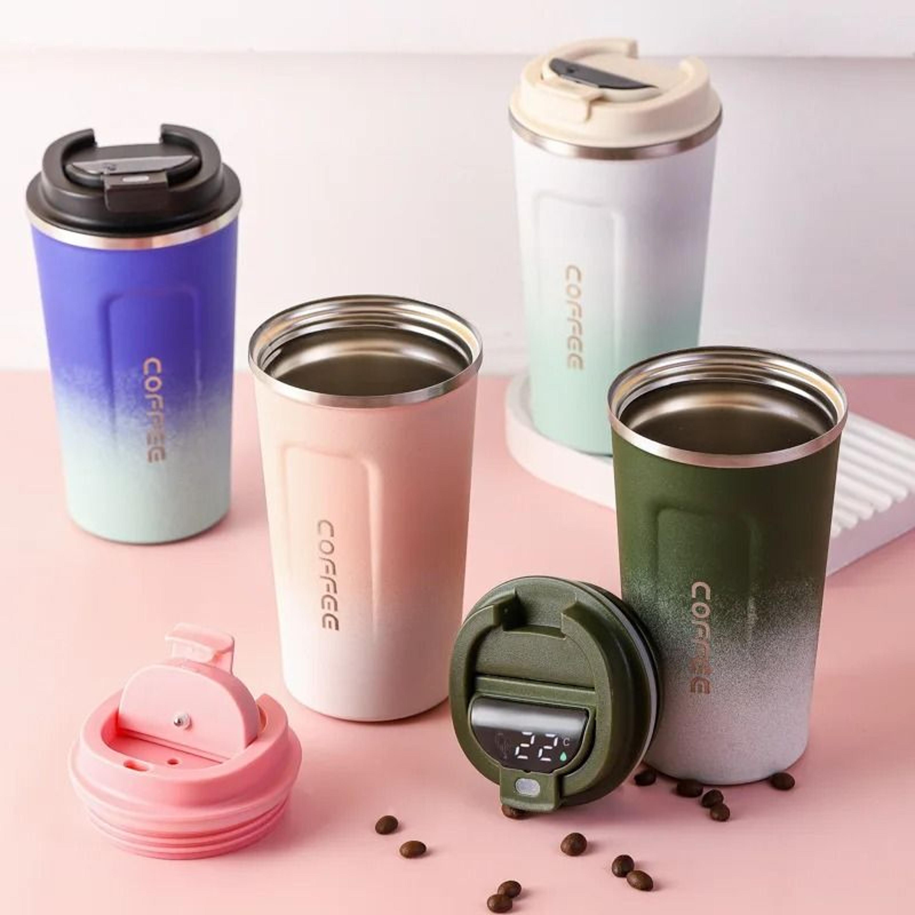 Smart Stainless Steel Tumbler With Temperature Display 0