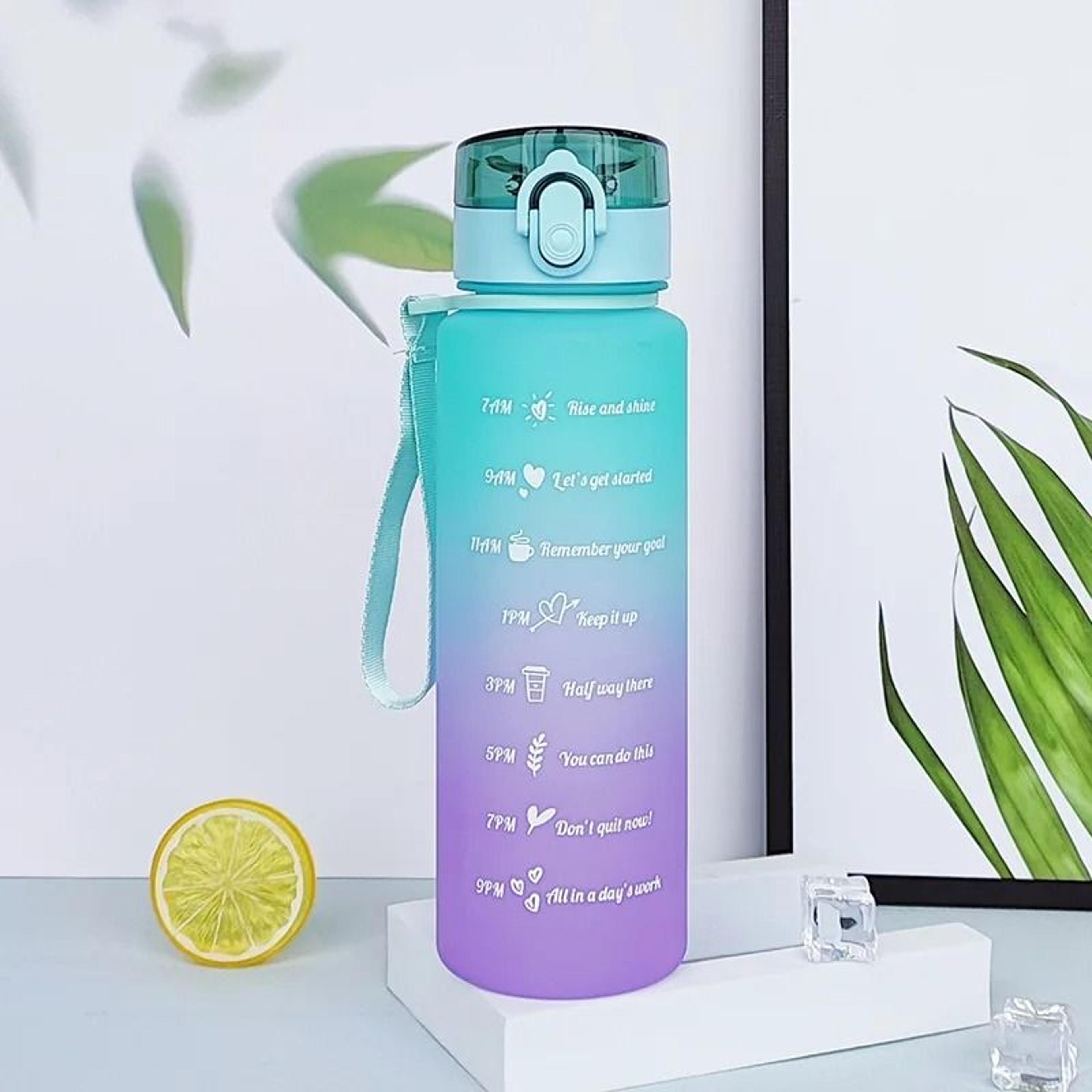 900ML HighPerformance Gradient Sports Water Bottle 9