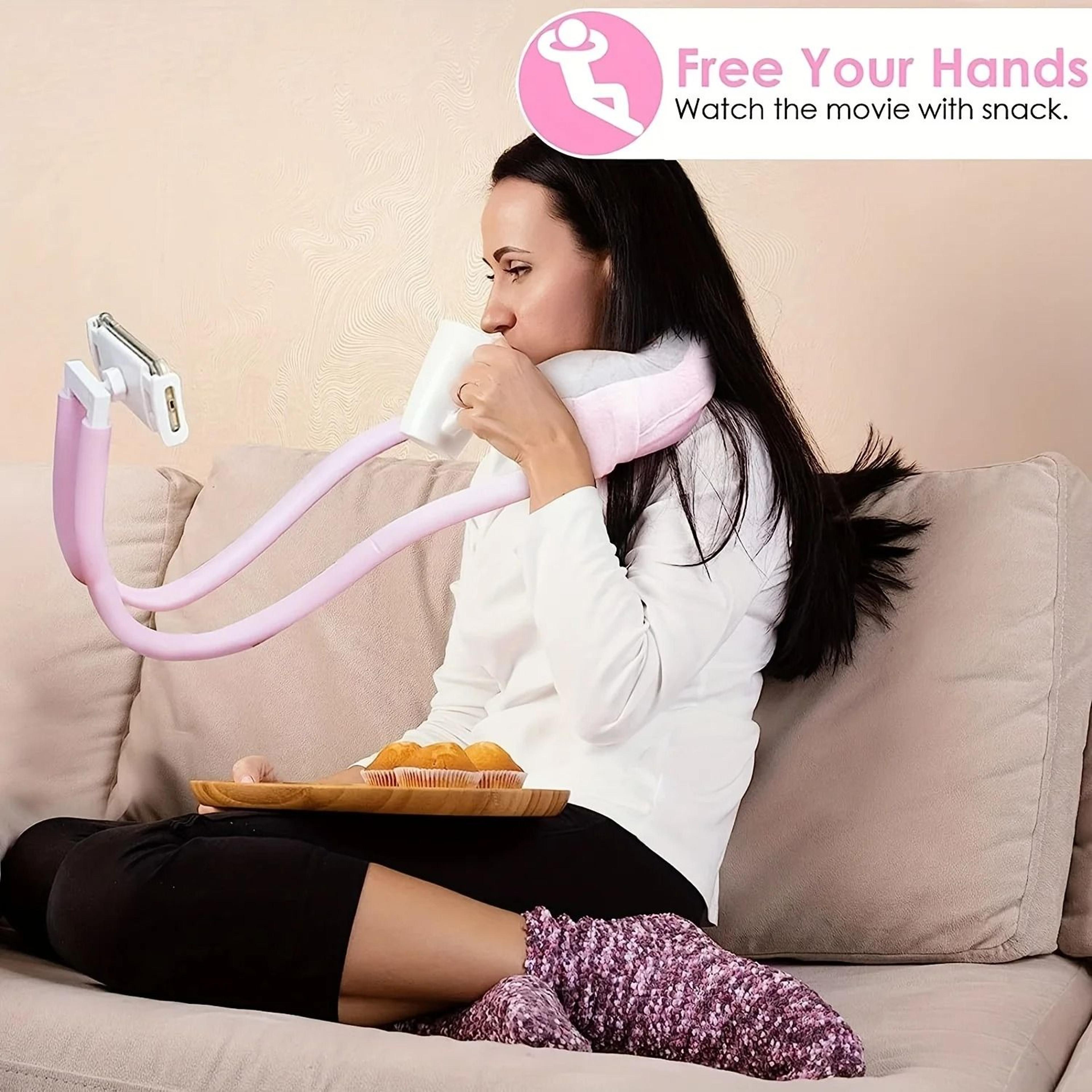 Universal Flexible Lazy Mobile Phone Holder Desktop Mount Bracket 5