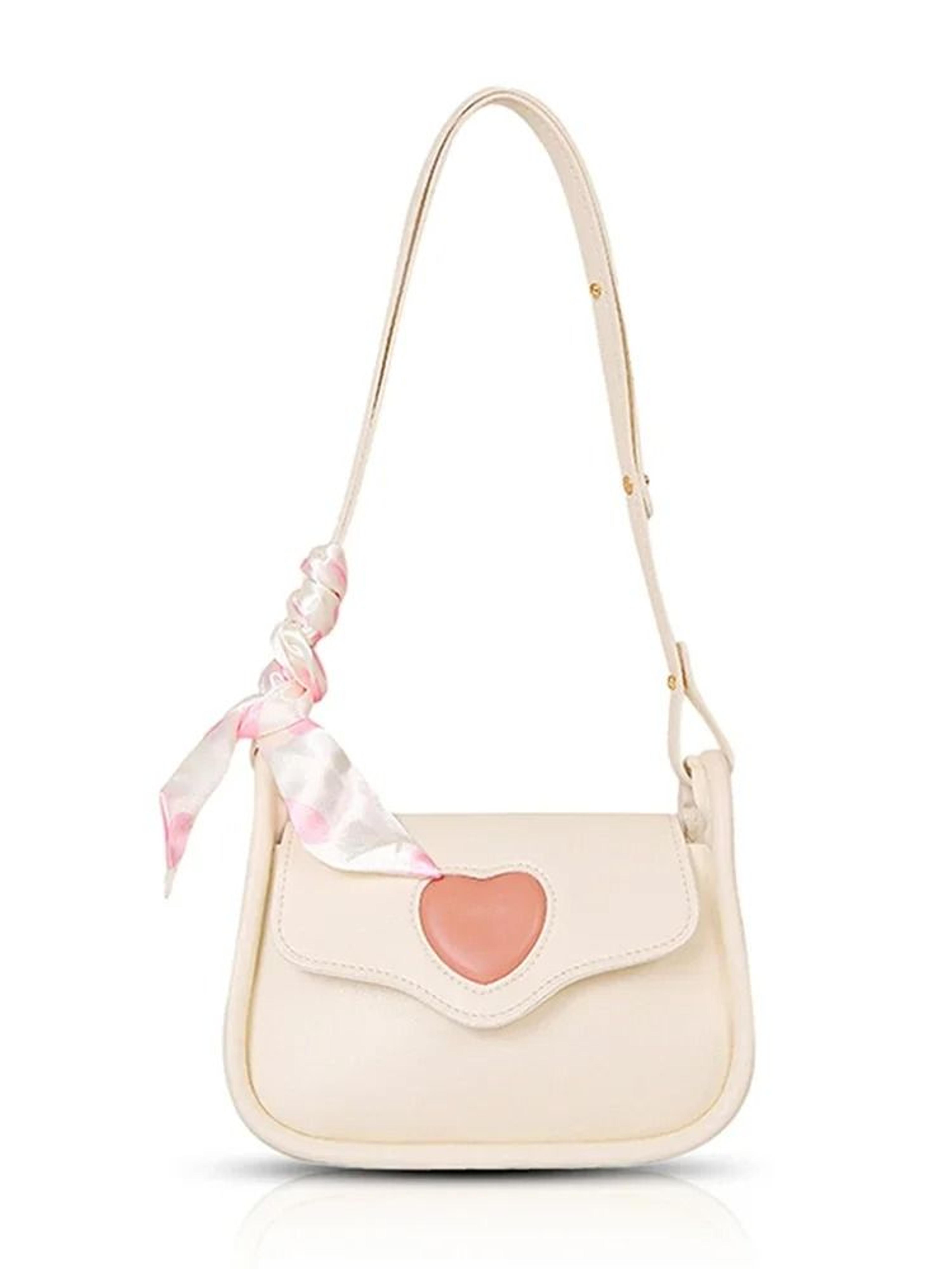 Fashion Retro Love Heart Saddle Shoulder Bag 6