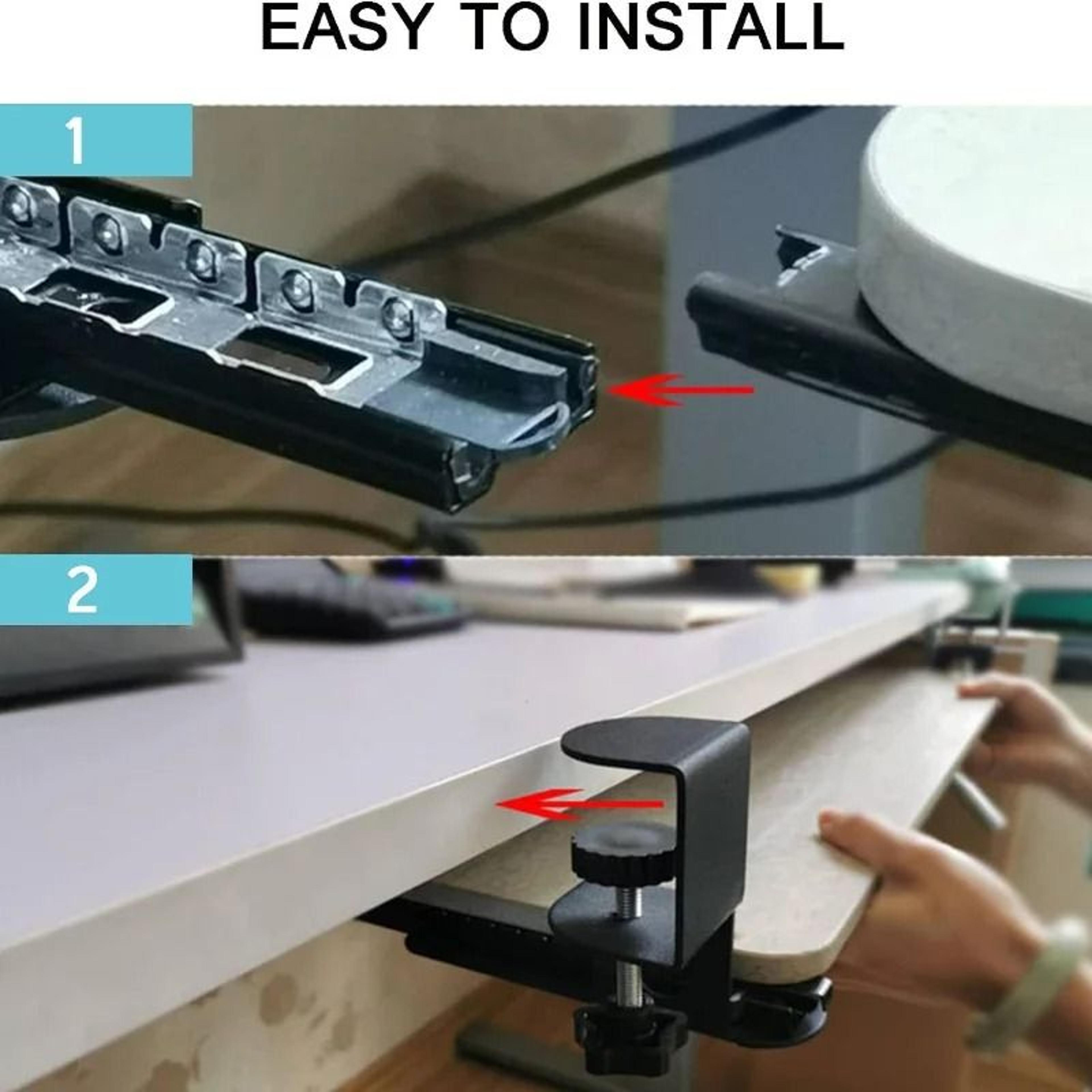 Ergonomic ClampOn UnderDesk Sliding Keyboard Tray 2