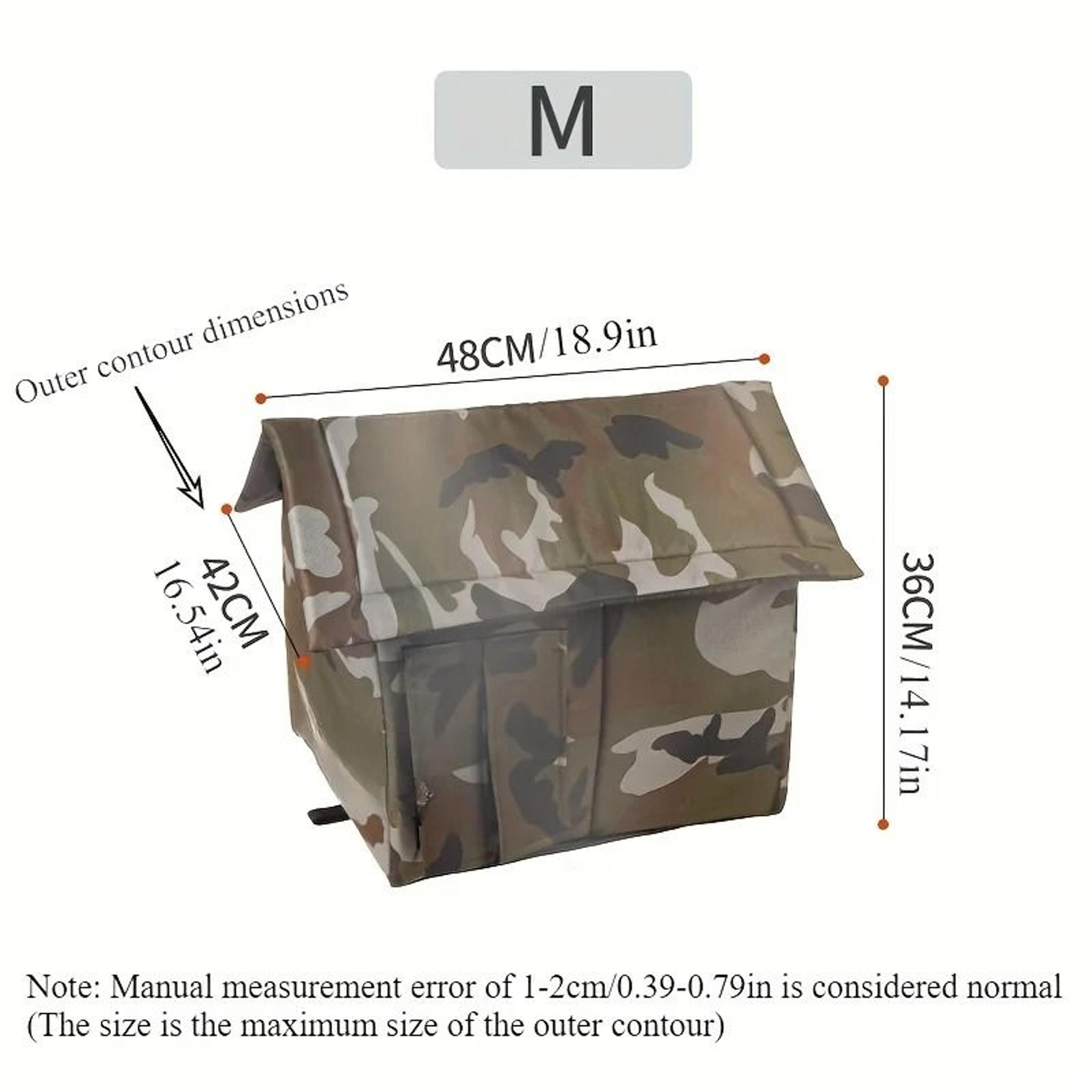Outdoor Camouflage Cat House 5