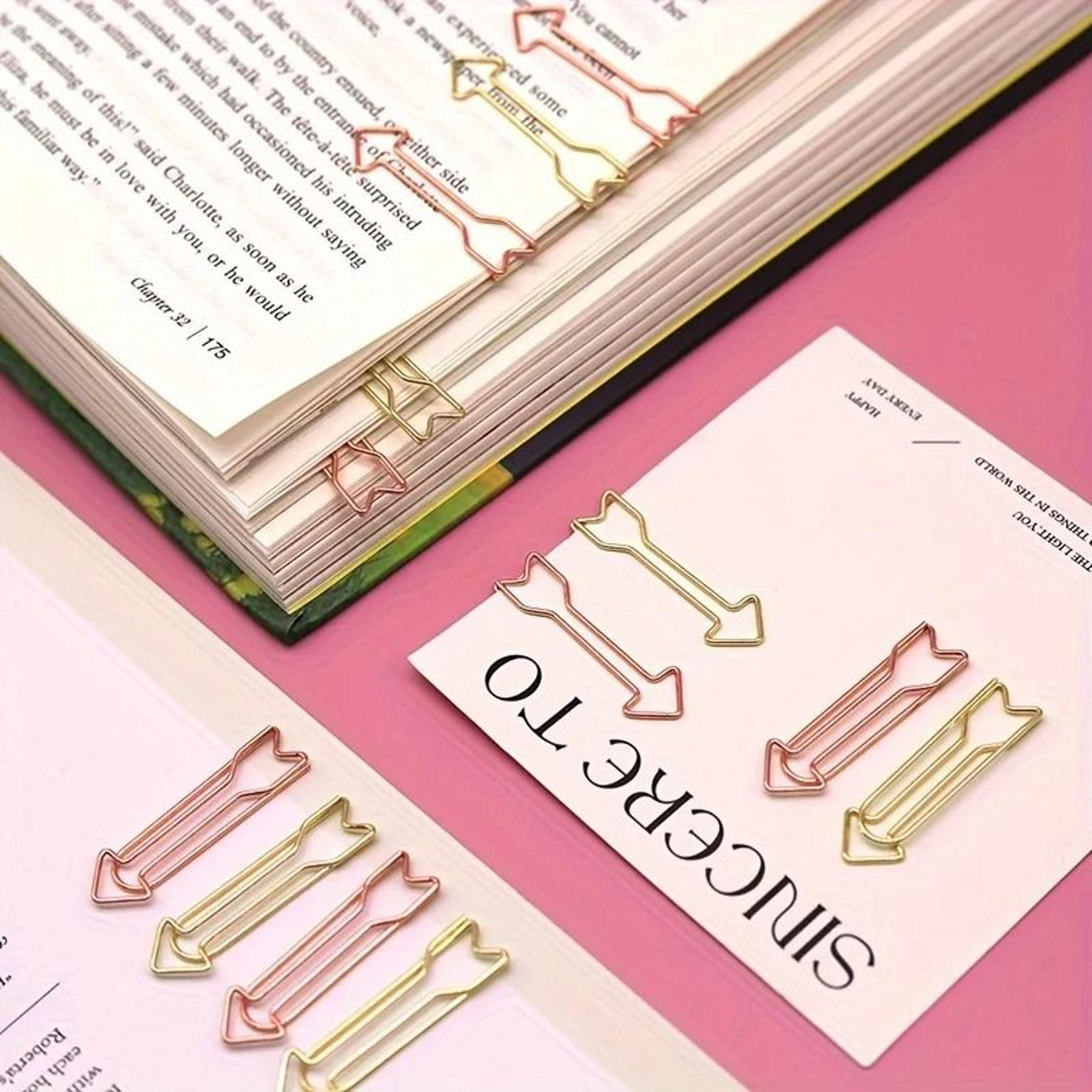 Durable ArrowShaped Metal Paper Clips 5