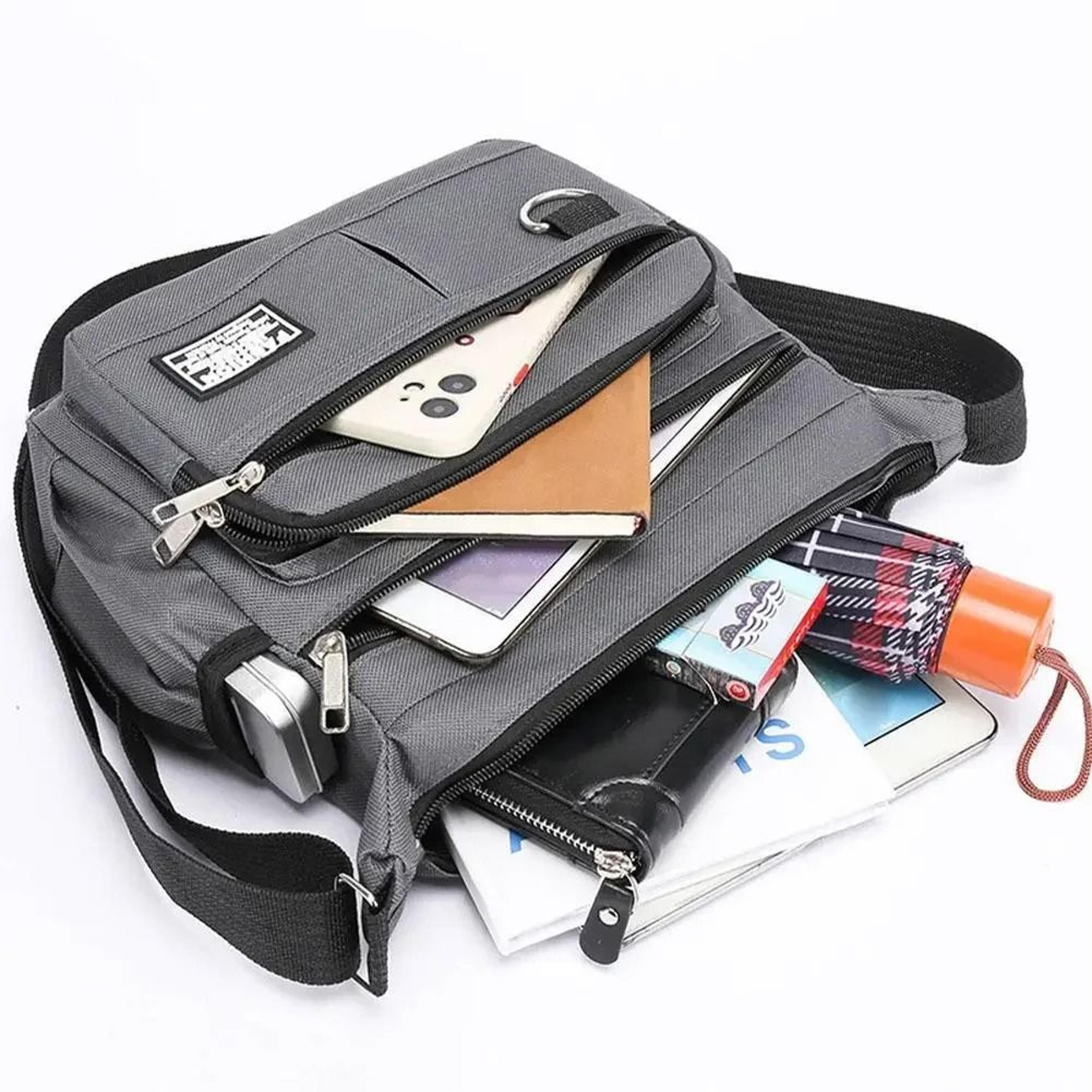 Mens HighCapacity Business And Leisure Crossbody Bag 2