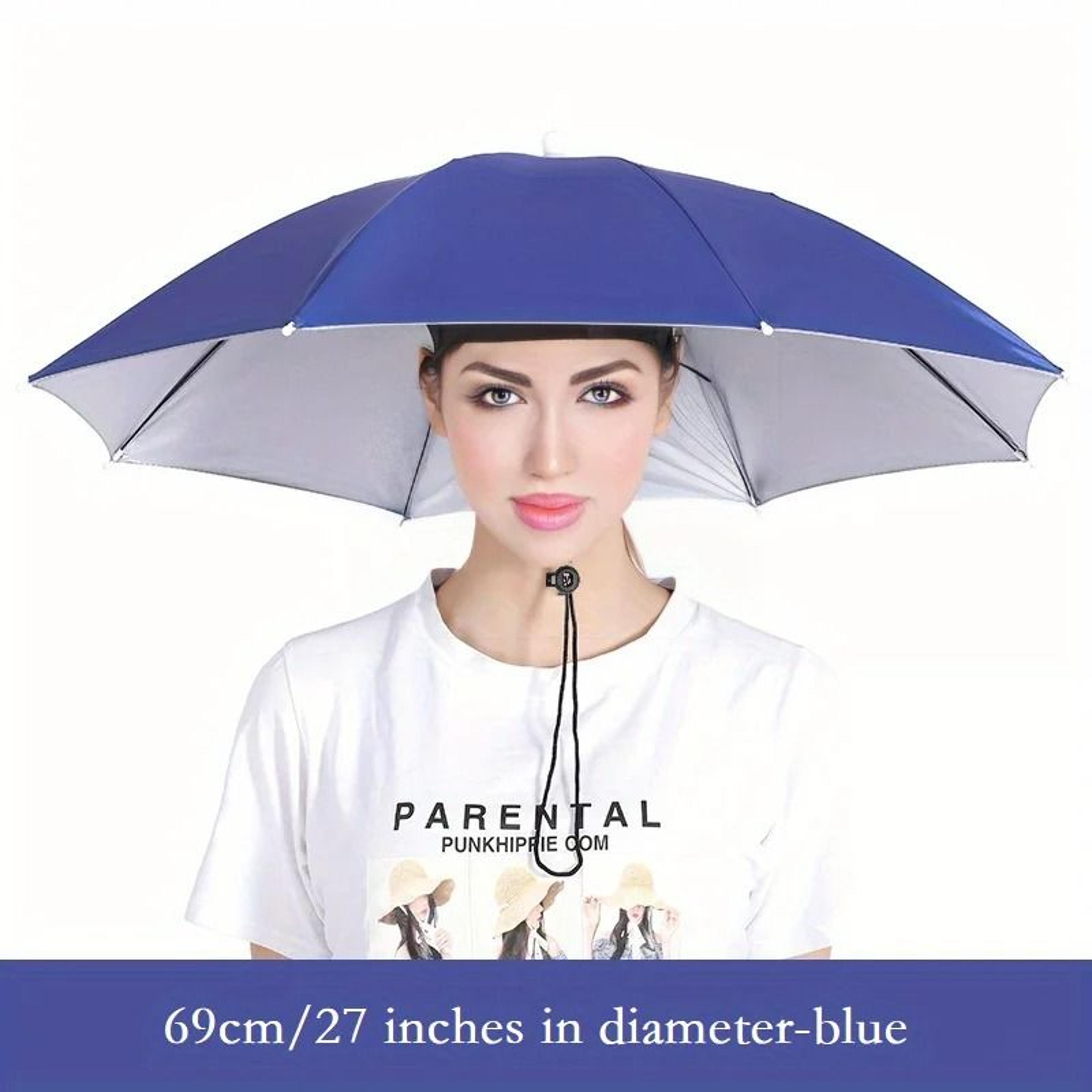 Lightweight Wearable Sun Umbrella Hat 3