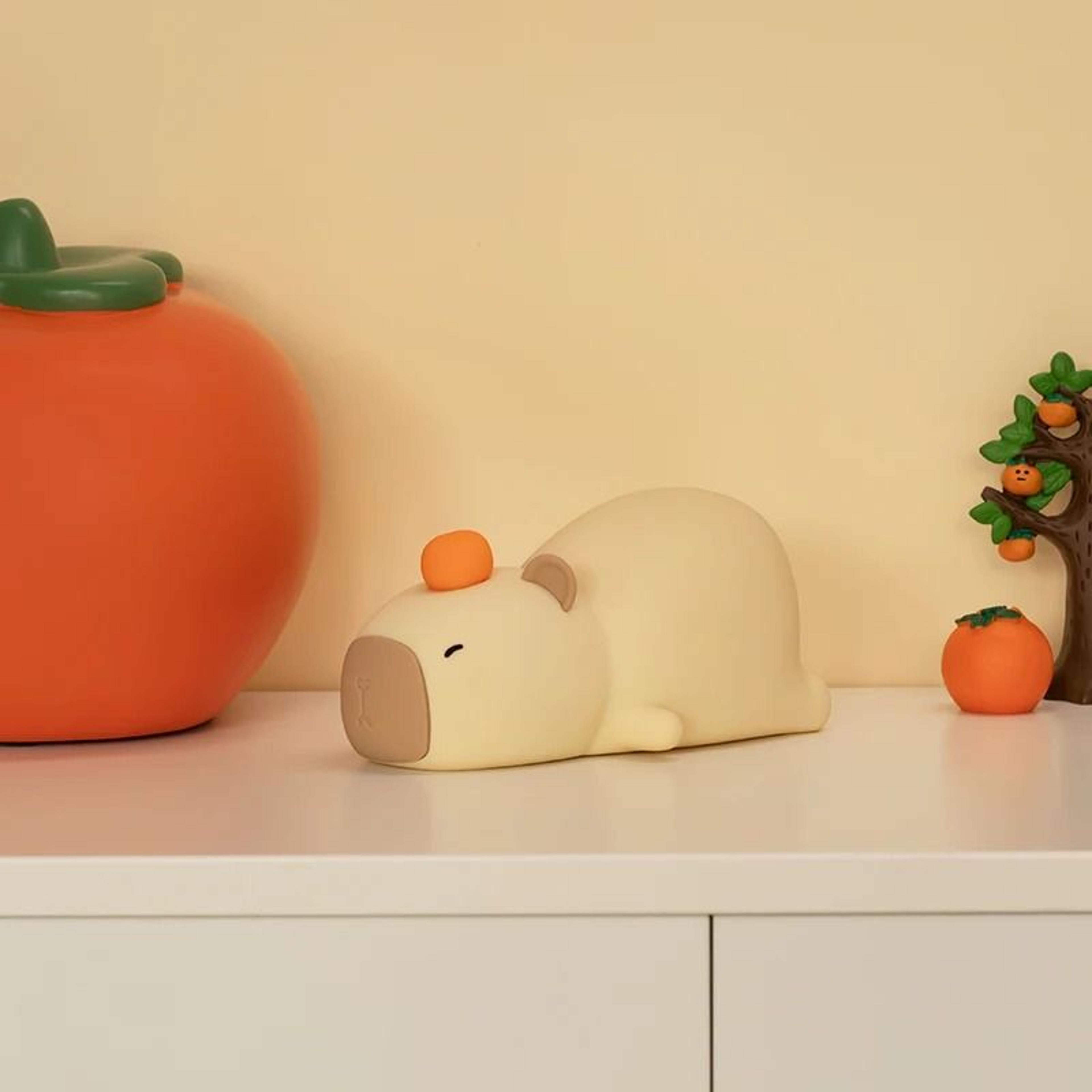 Capybara Cute Silicone LED Cartoon Night Light 1