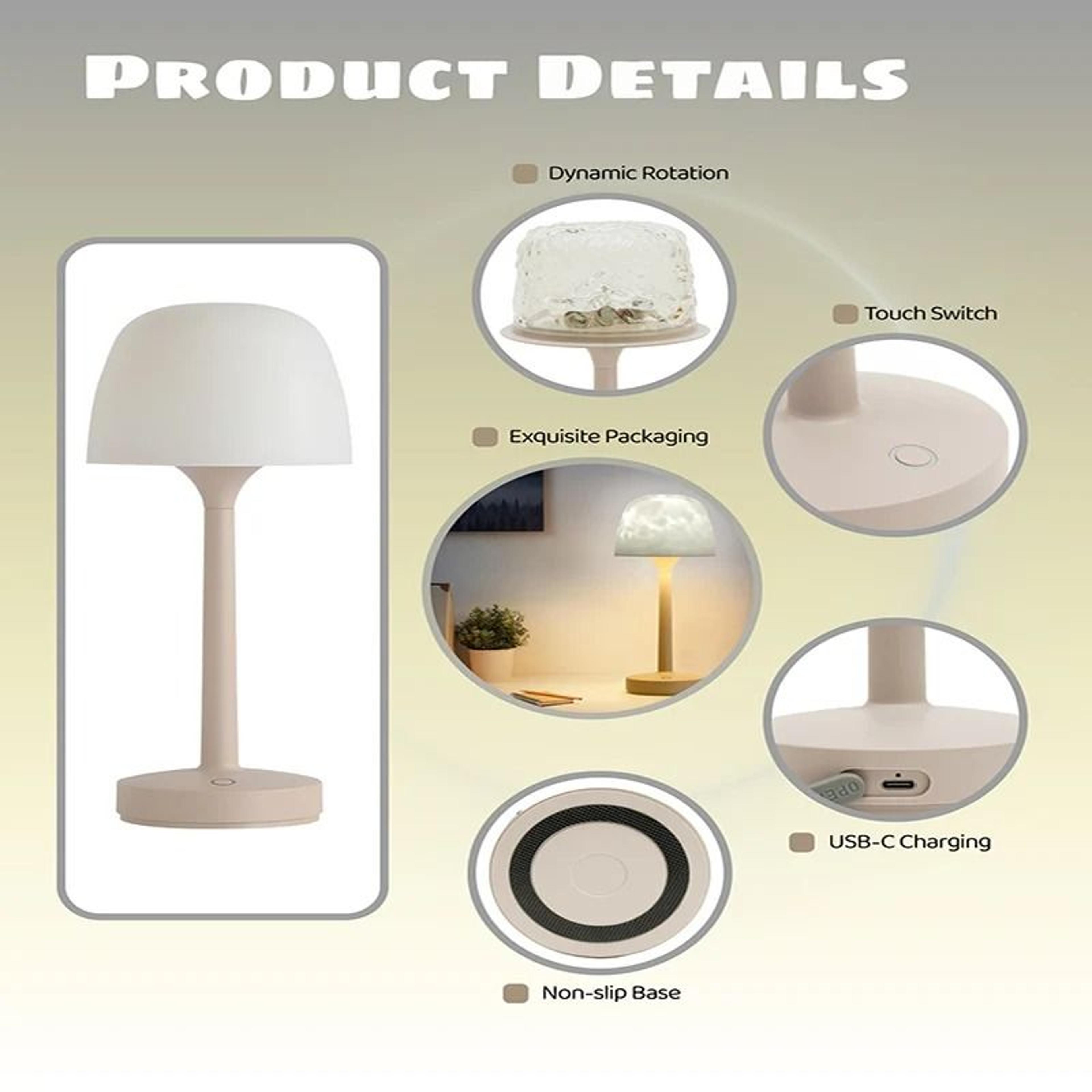 Creative Ocean Wave Cordless Projector Light 5