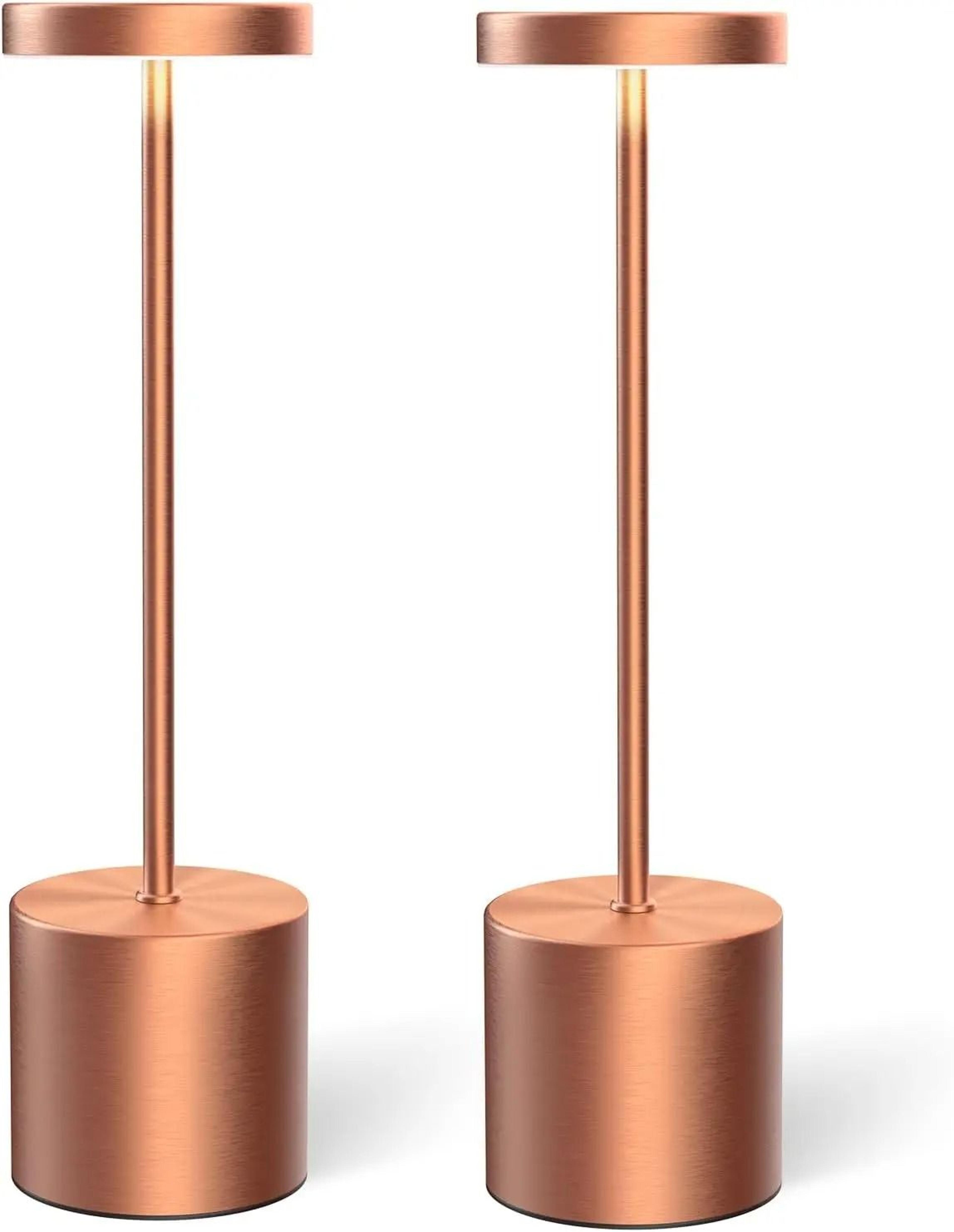 Rechargeable Simple Touch Sensor LED Table Lamp 2Piece Set 7
