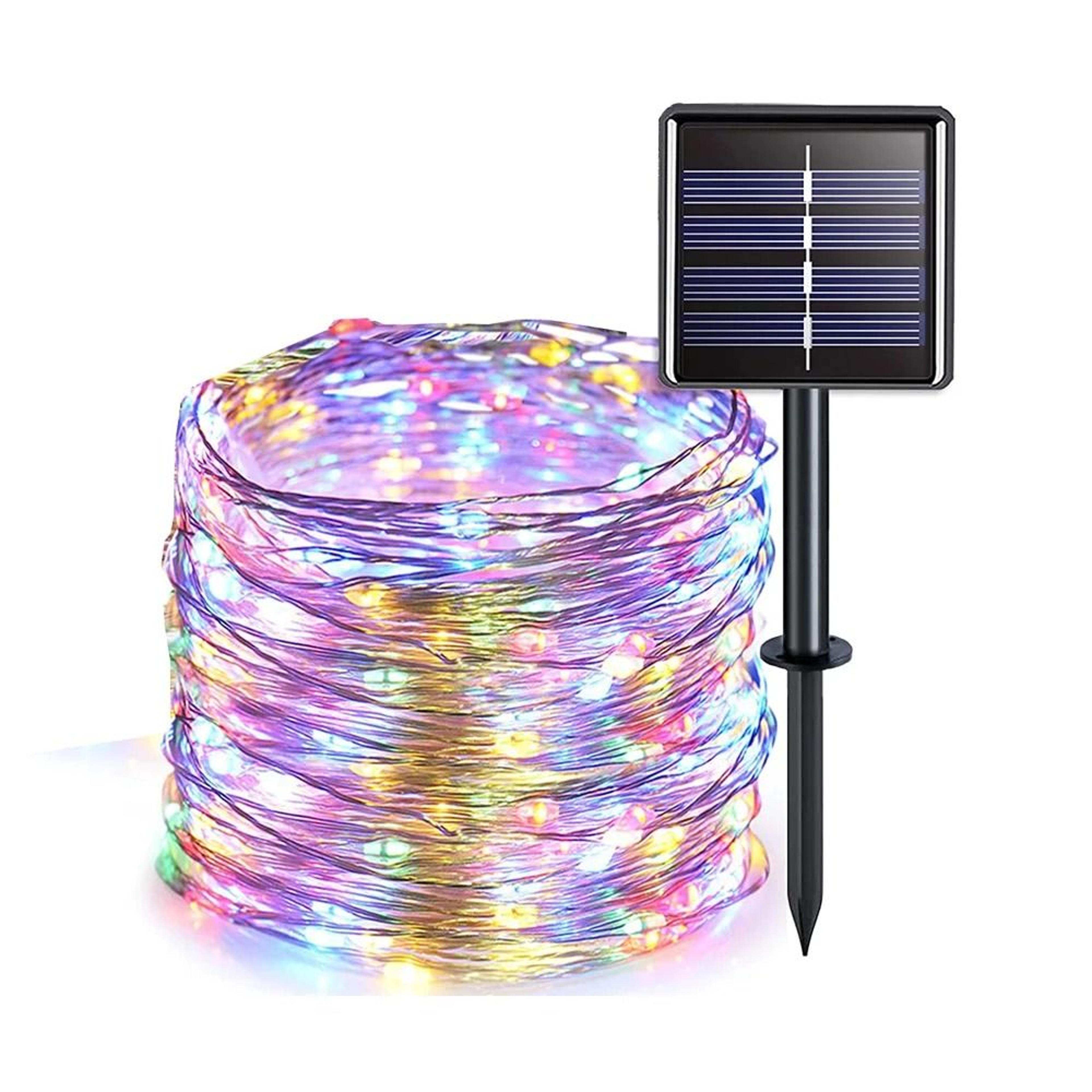 Solar Outdoor Copper Wire Fairy Lights 7