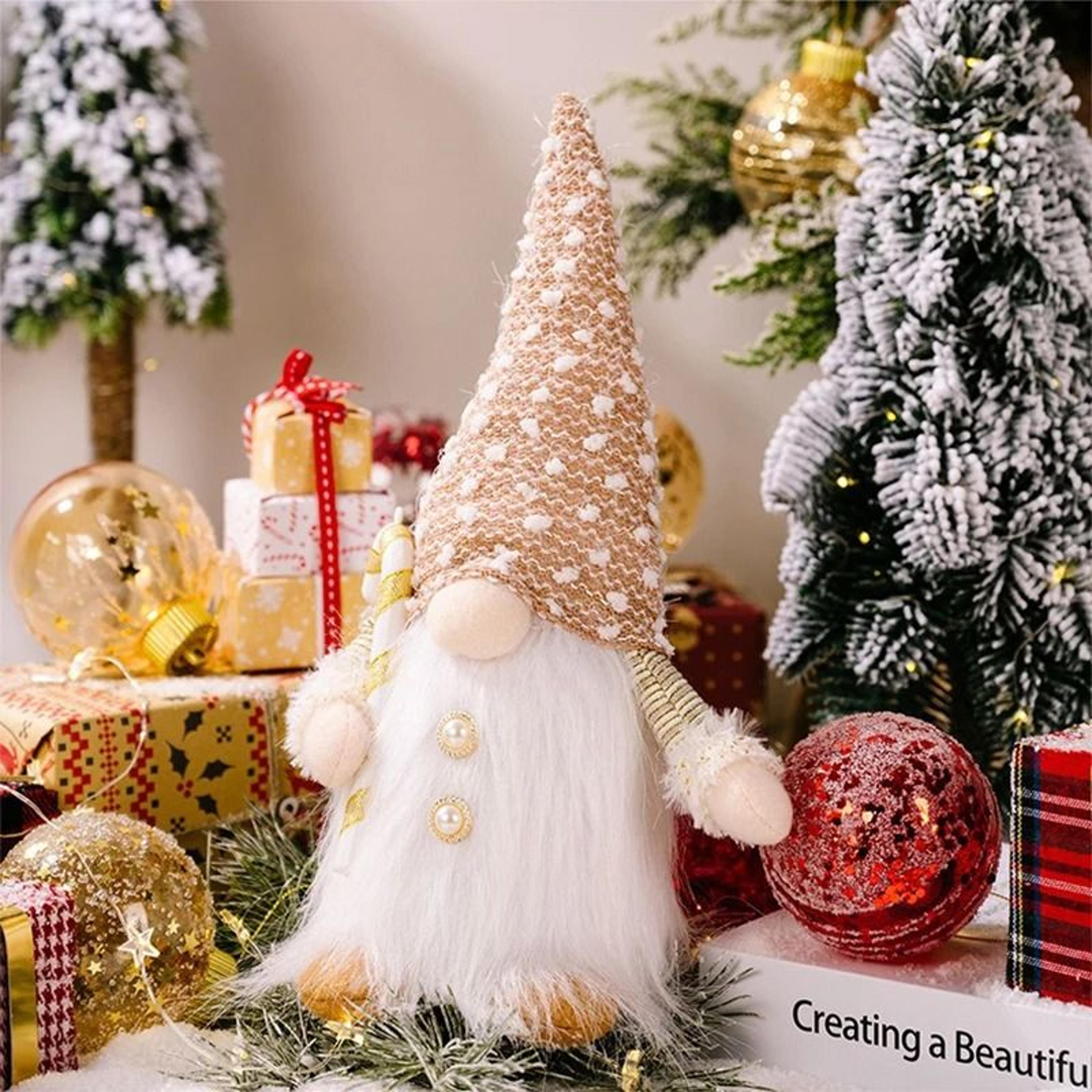 Gnome Christmas Decorations Light Bedroom Ornaments 2