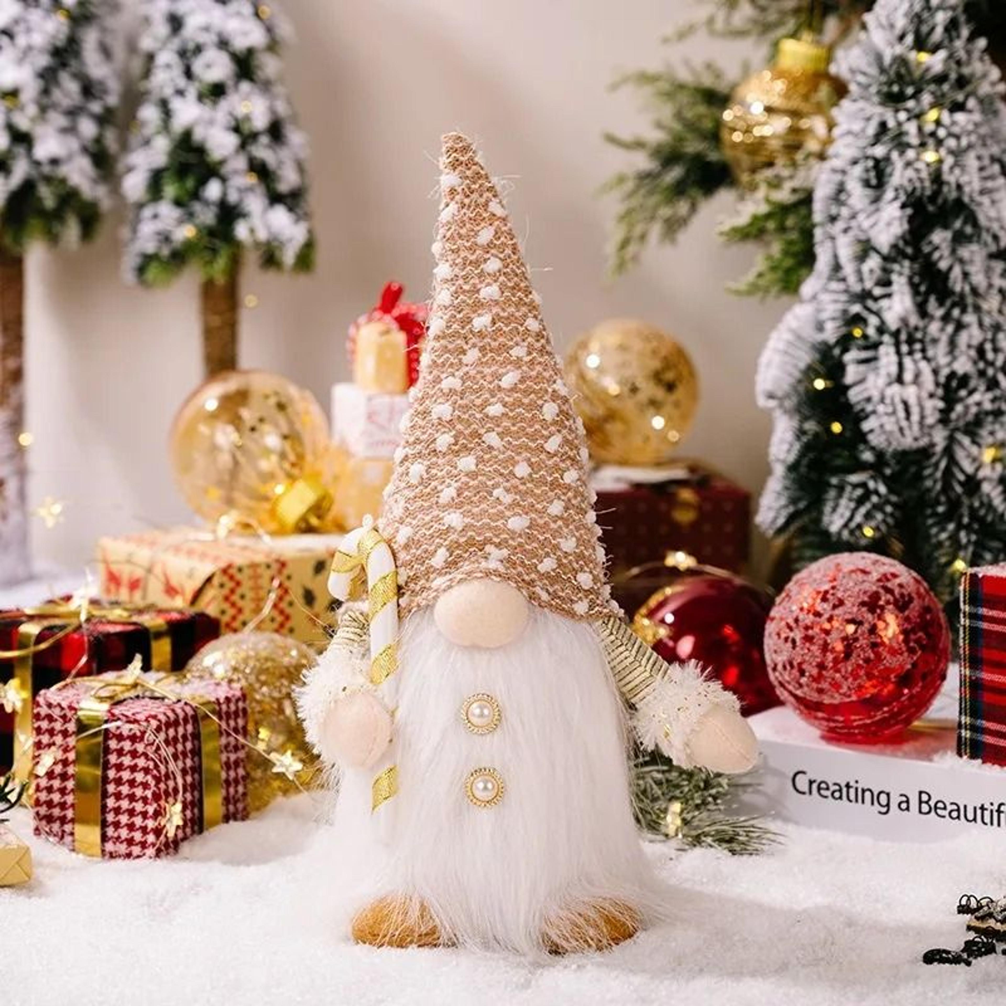 Gnome Christmas Decorations Light Bedroom Ornaments 7