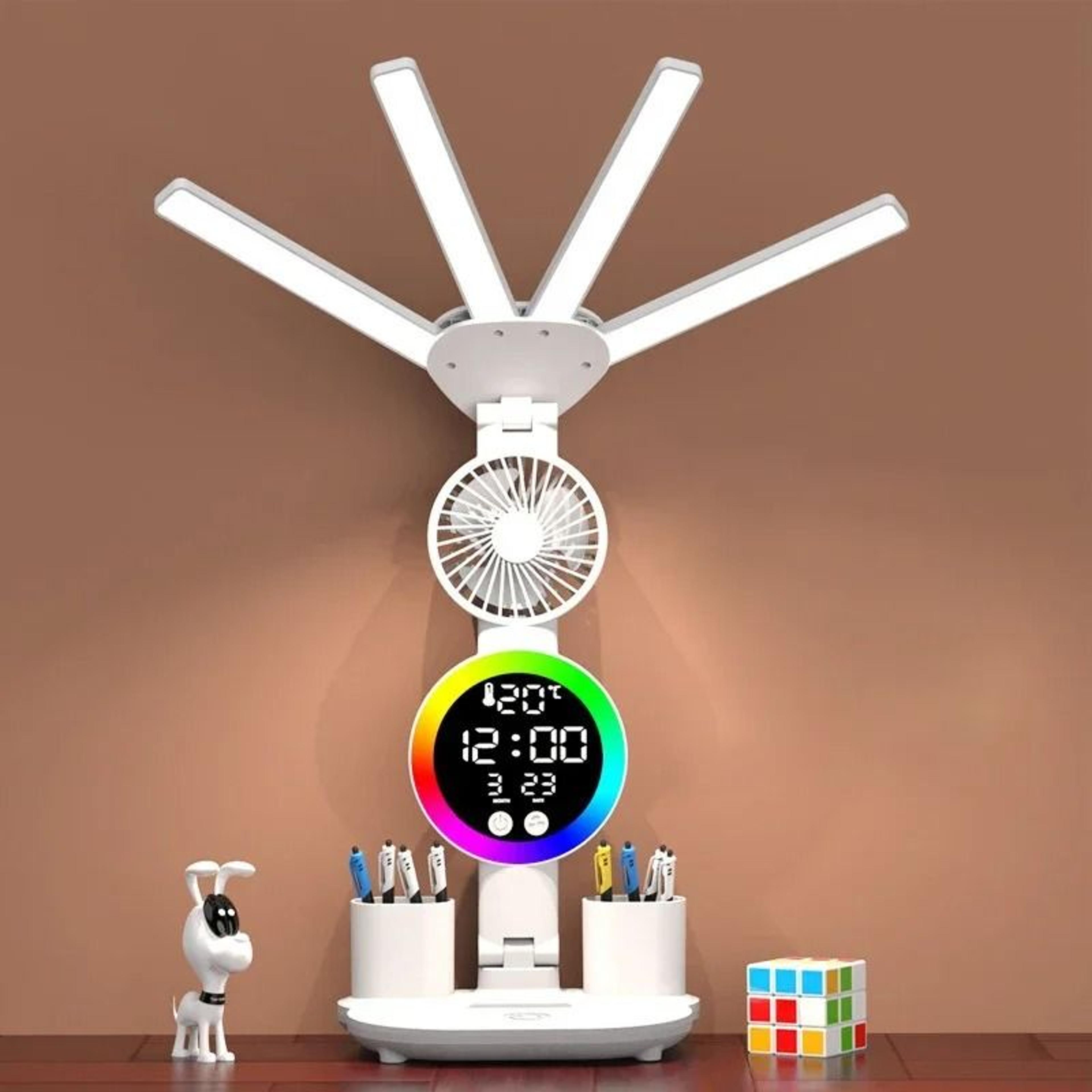 Rechargeable Multifunction Study Desk Lamp 1