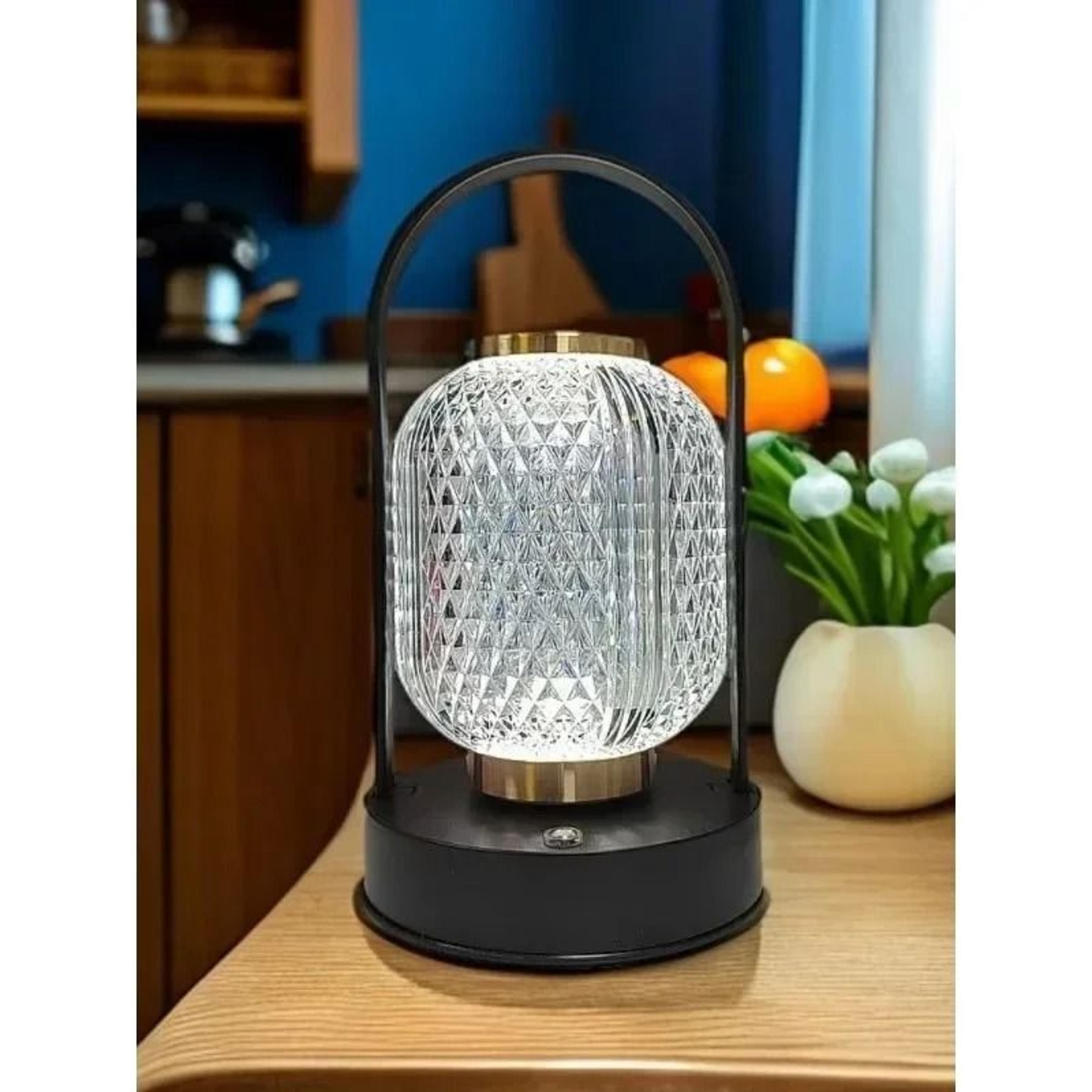 Rechargeable Retro Acrylic Table Lamp 3