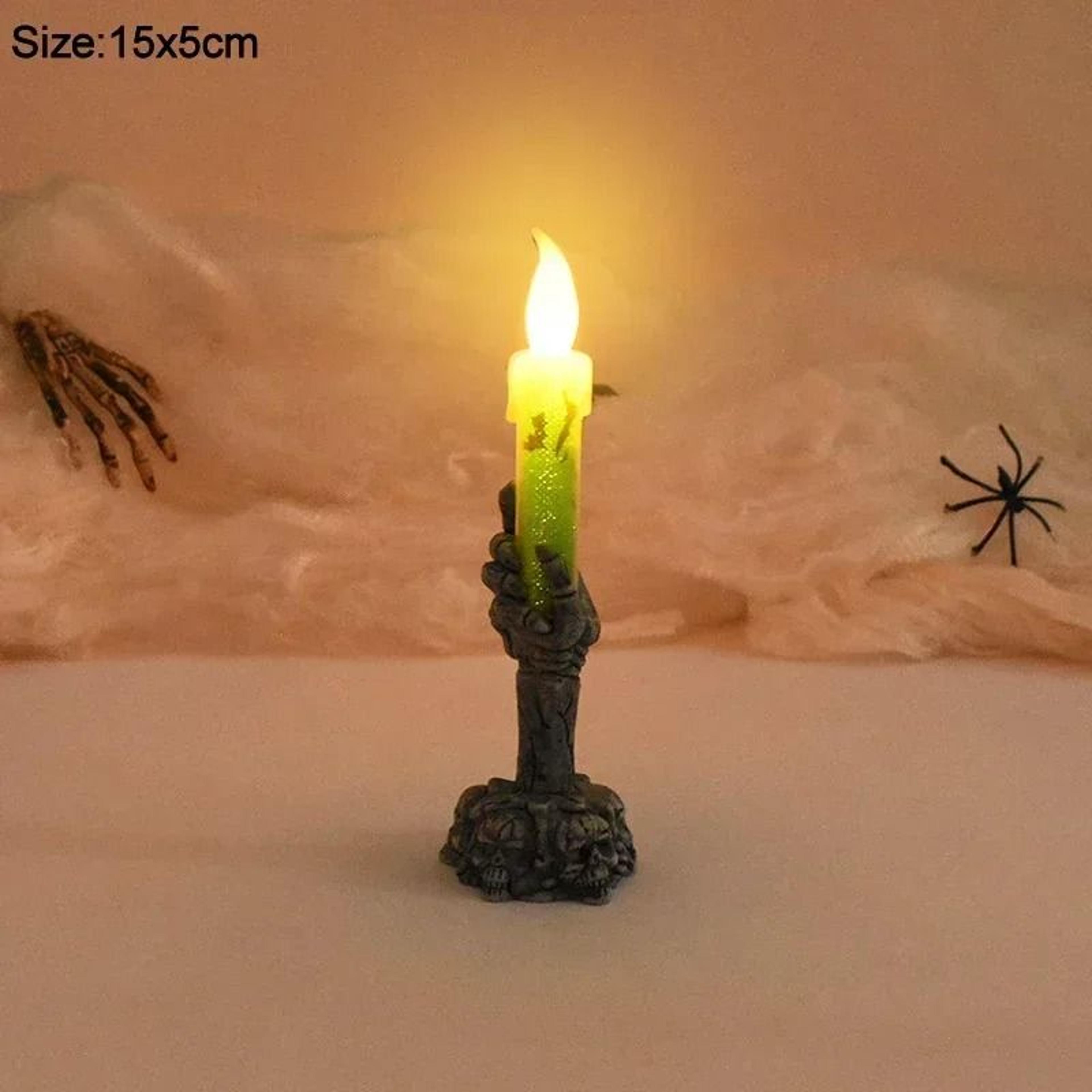 Halloween LED Decorative Ghost Candle Light 7
