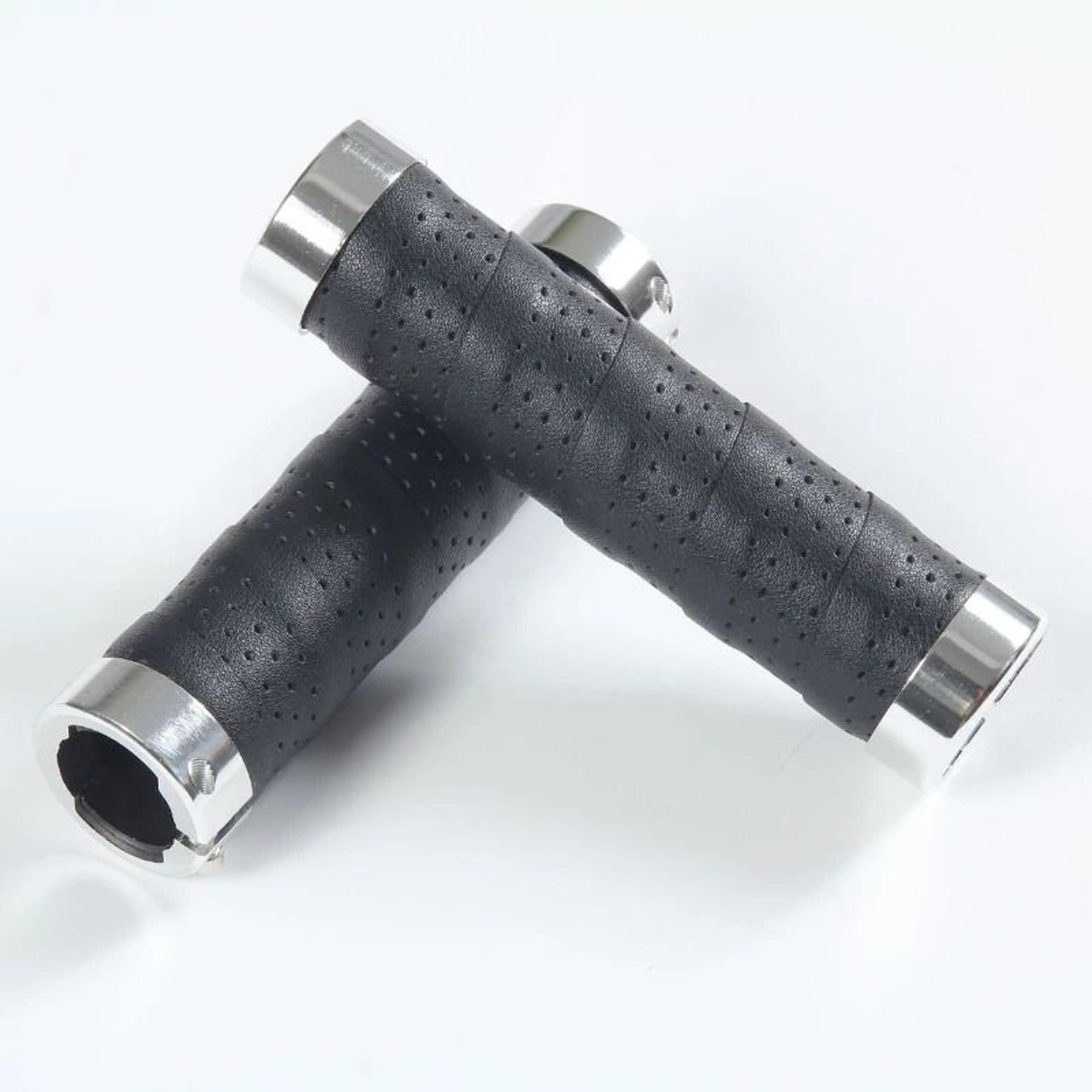 Super Fiber Leather Winding Bicycle Grips 7