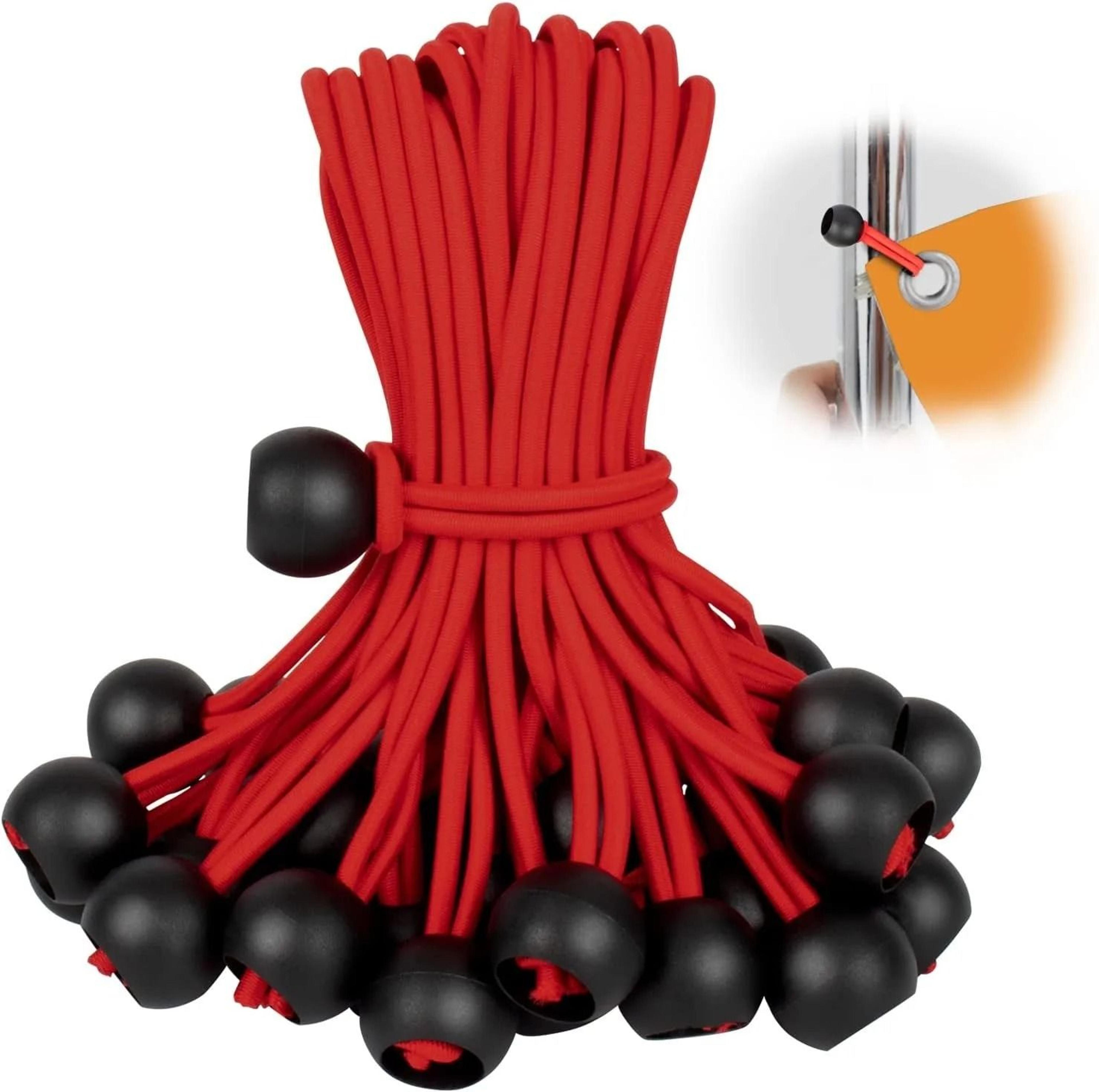 IndustrialStandard Bungee Ball TieDown Set 50Pcs 16