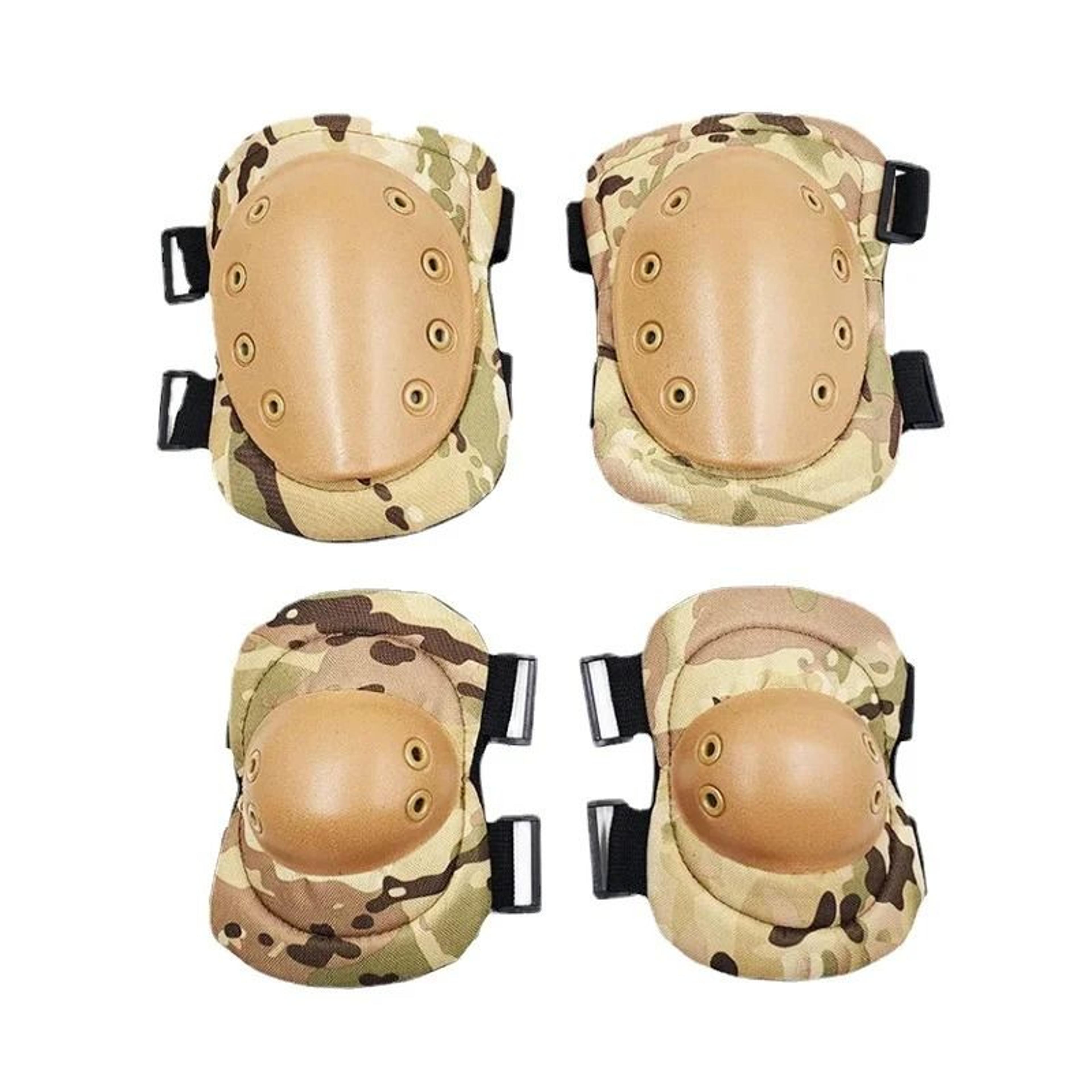 Airsoft Tactical Knee And Elbow Protective Pad Set 4PCS 6