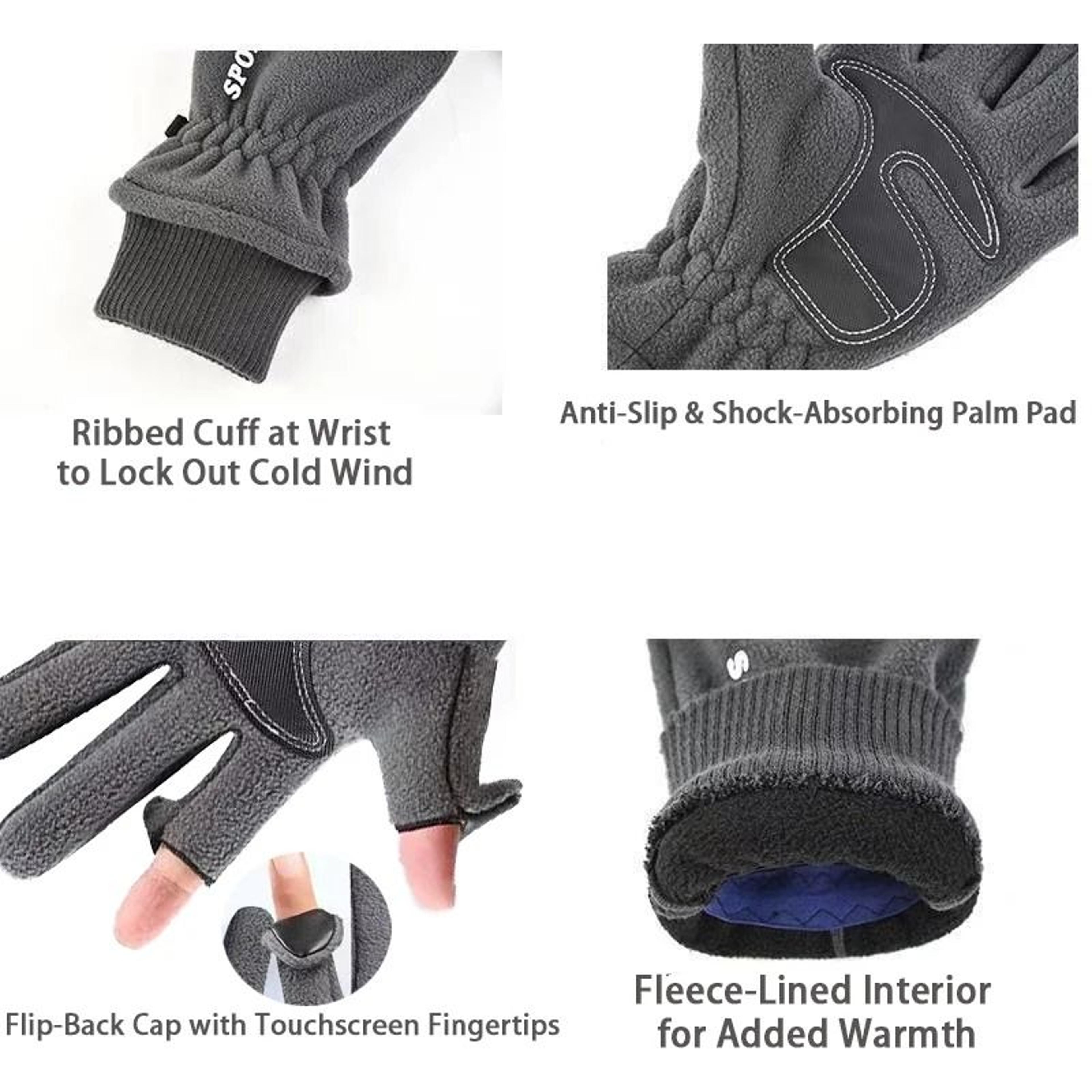 Winter Thermal Performance Touchscreen Gloves 2