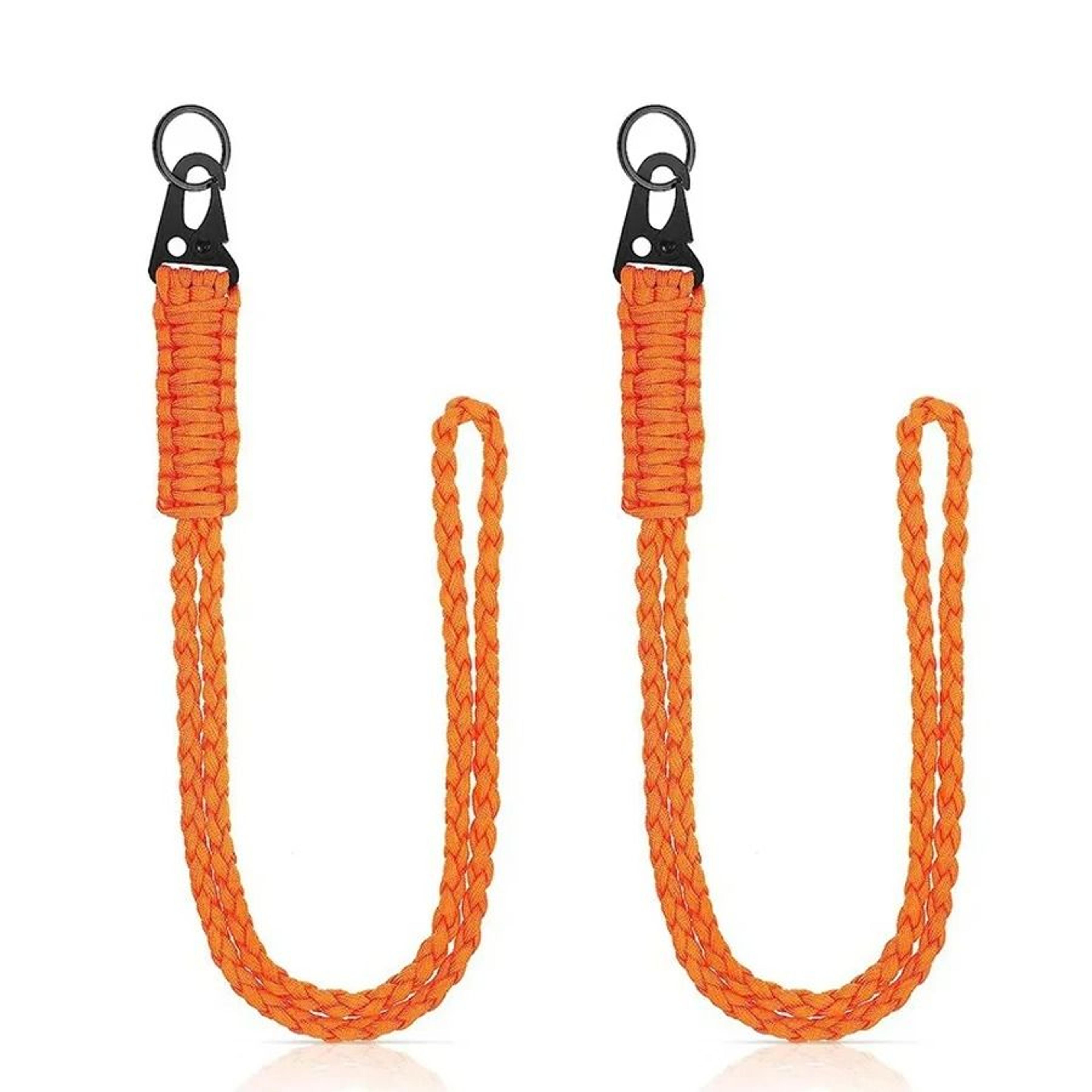 HeavyDuty Tactical Paracord Lanyard Keychain 9