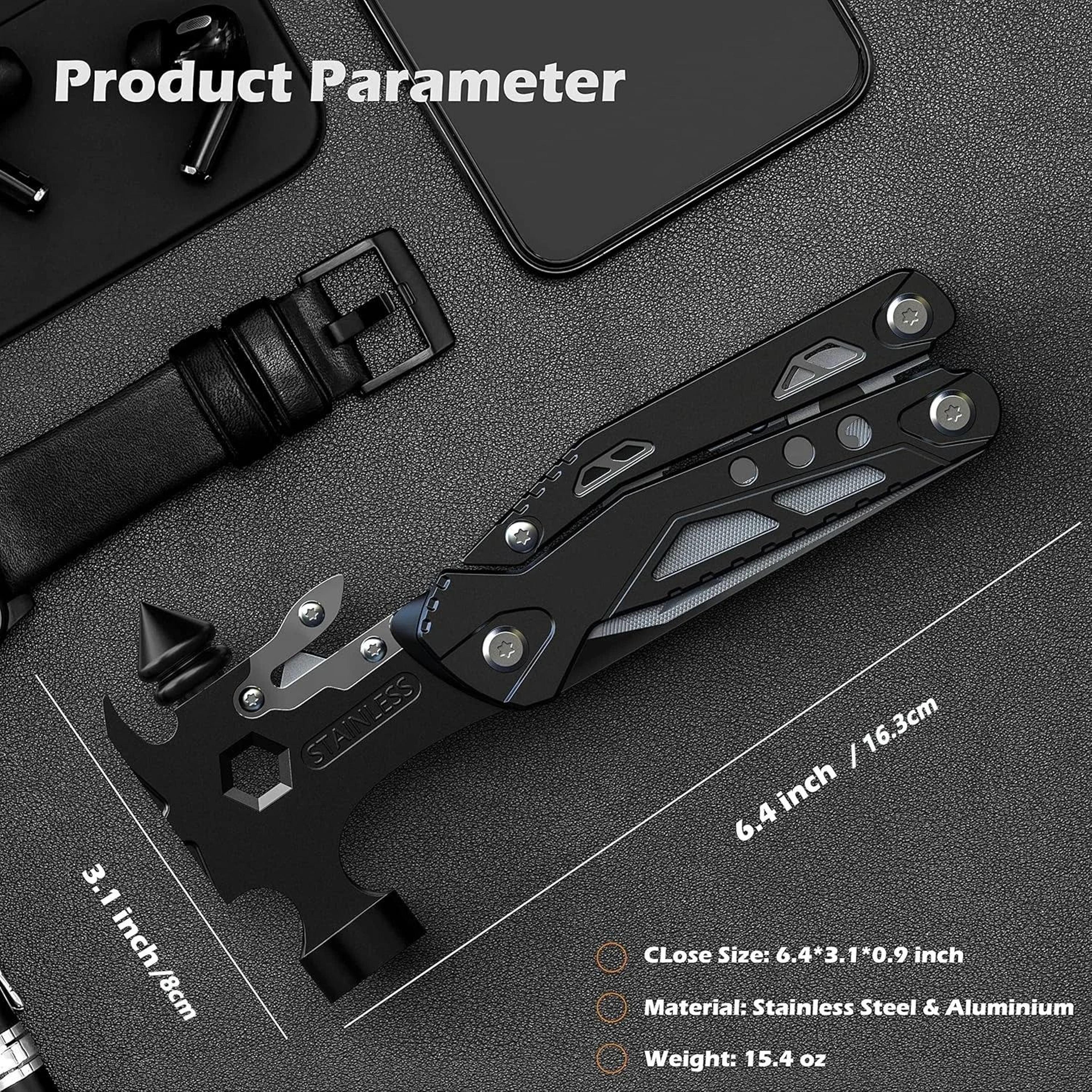 IndustrialStandard 16In1 Tactical Survival Hammer 1
