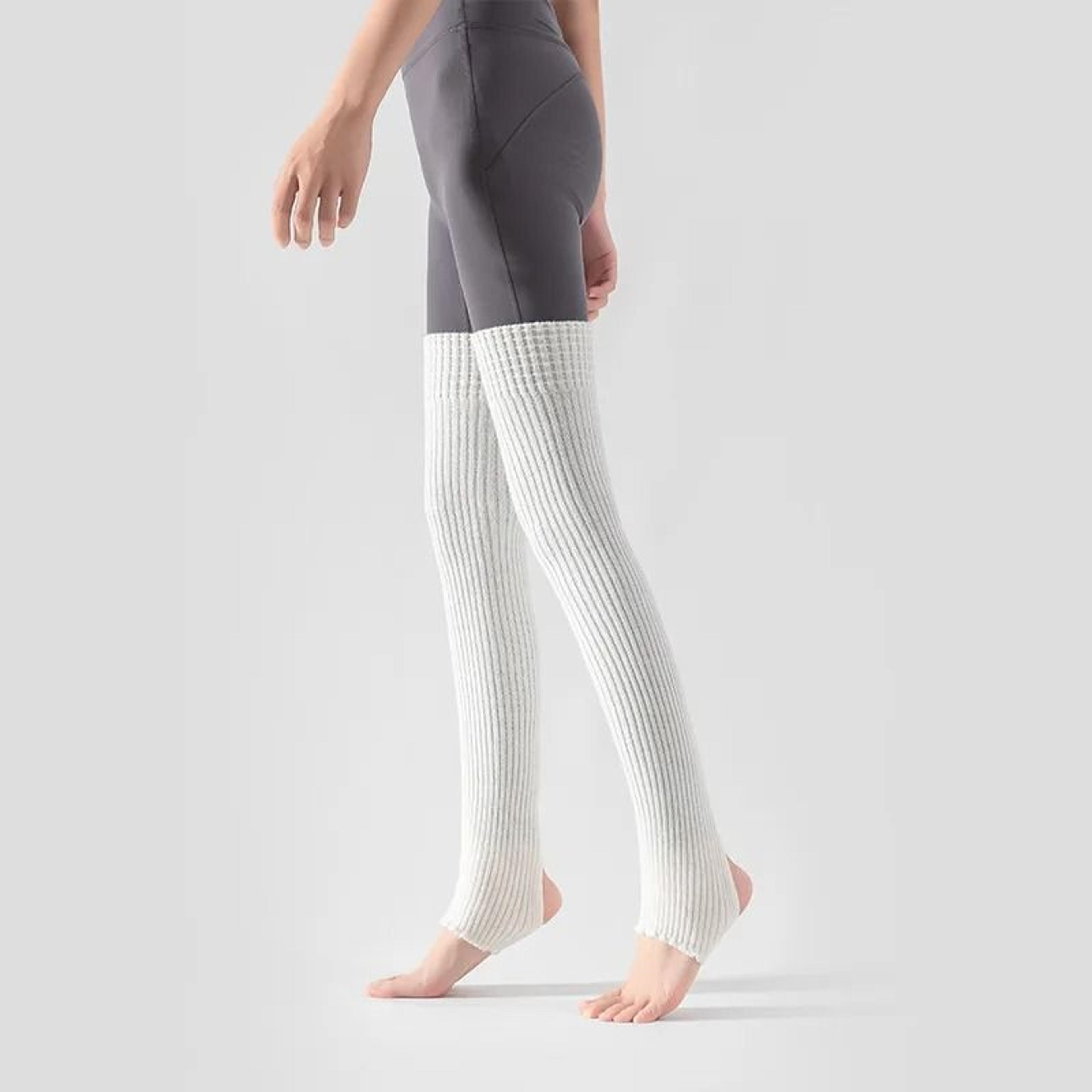 Four Seasons Long Stirrup Yoga Leg Warmers 9