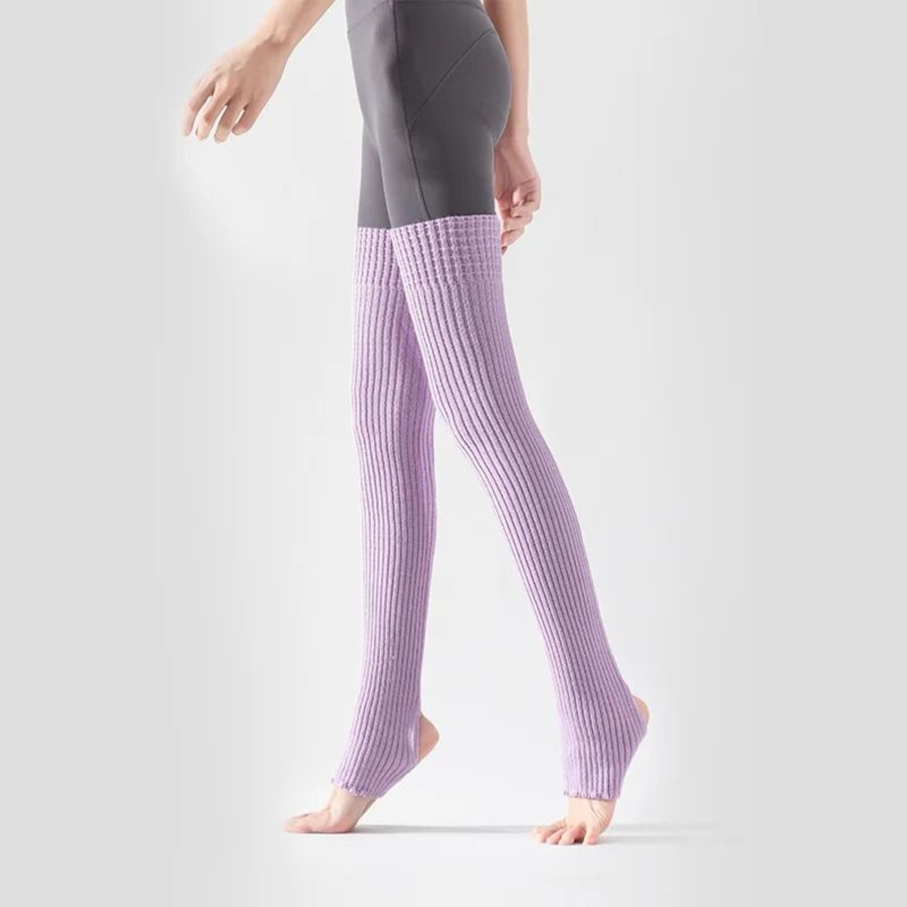 Four Seasons Long Stirrup Yoga Leg Warmers 6