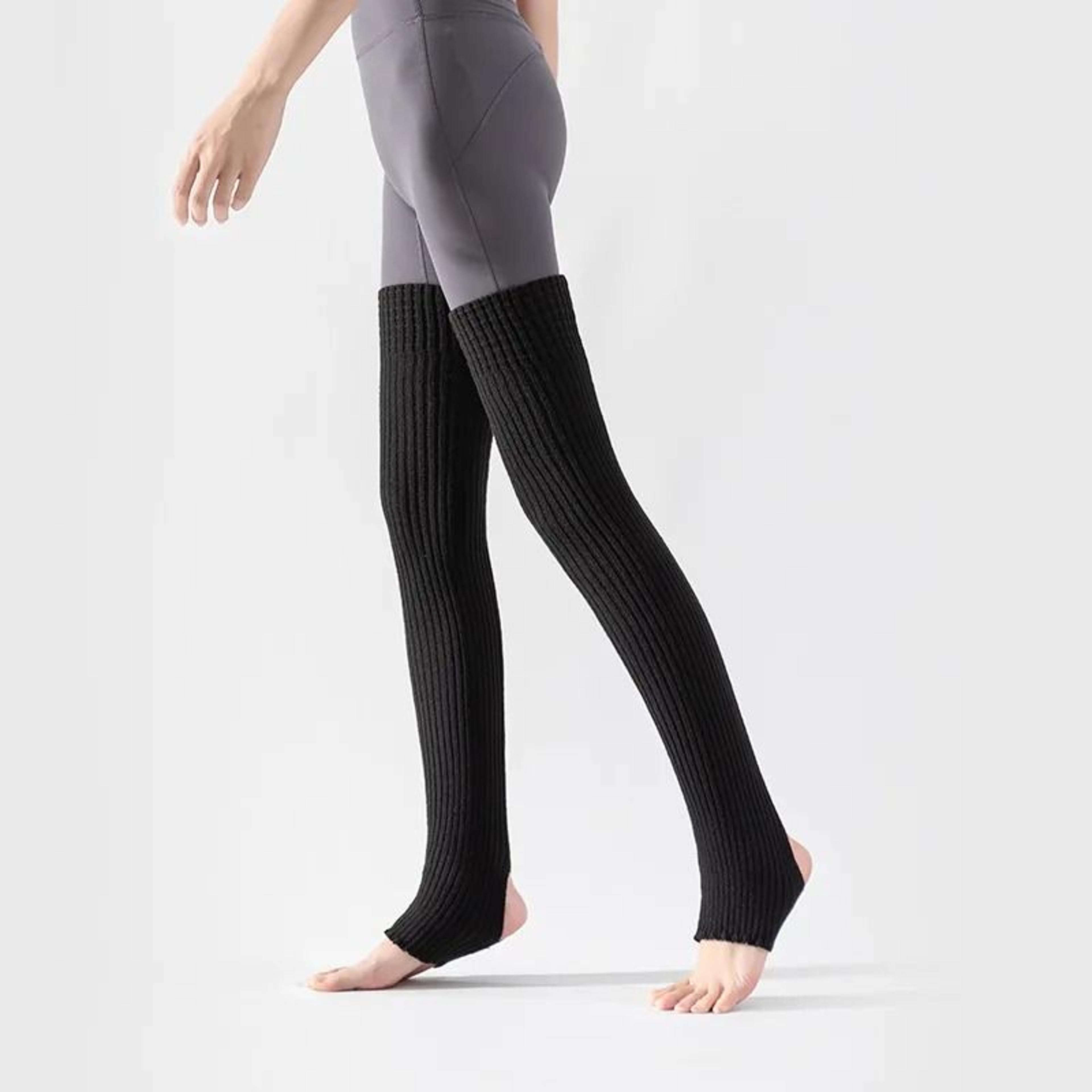 Four Seasons Long Stirrup Yoga Leg Warmers 7