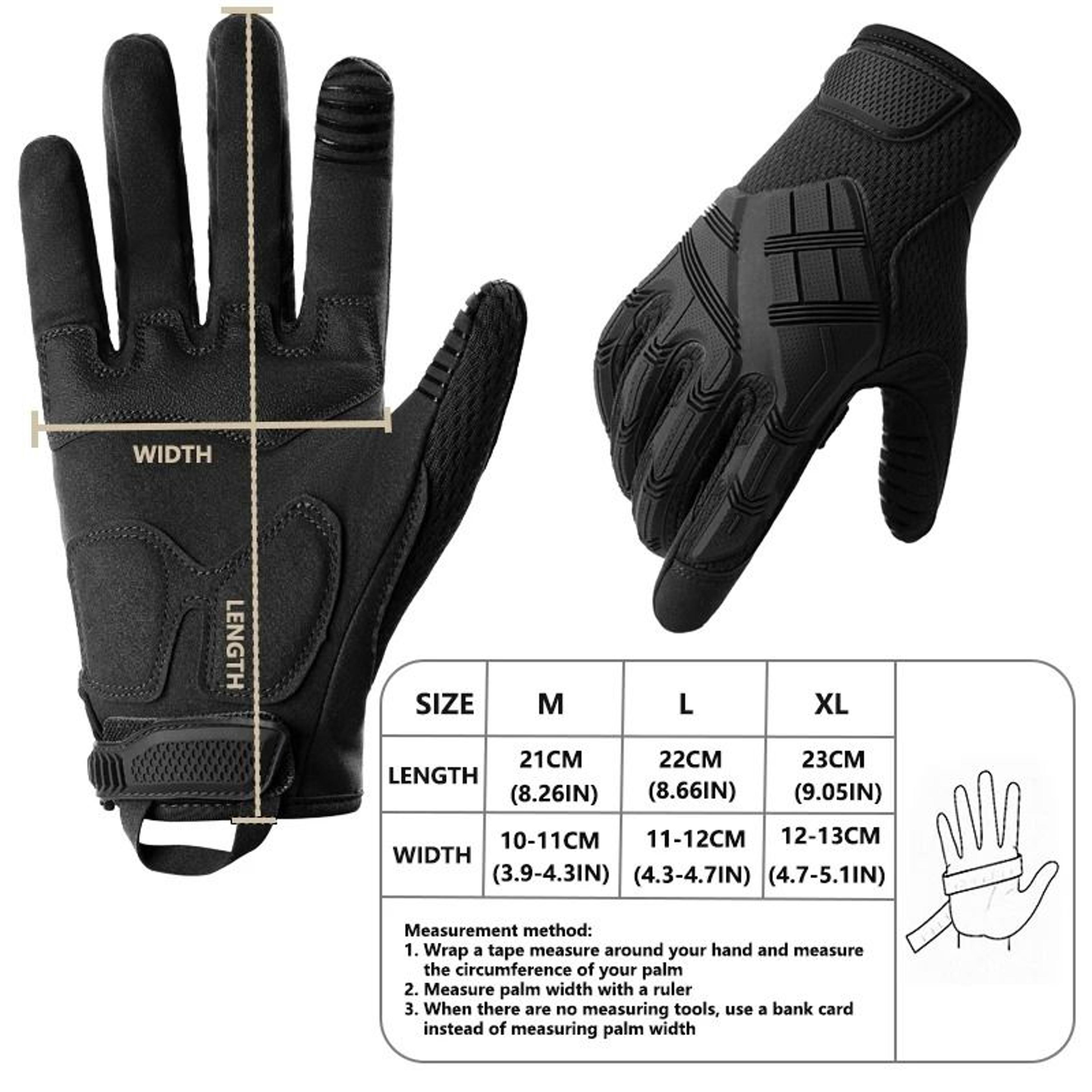 HighPerformance Tactical Touchscreen Gloves 1
