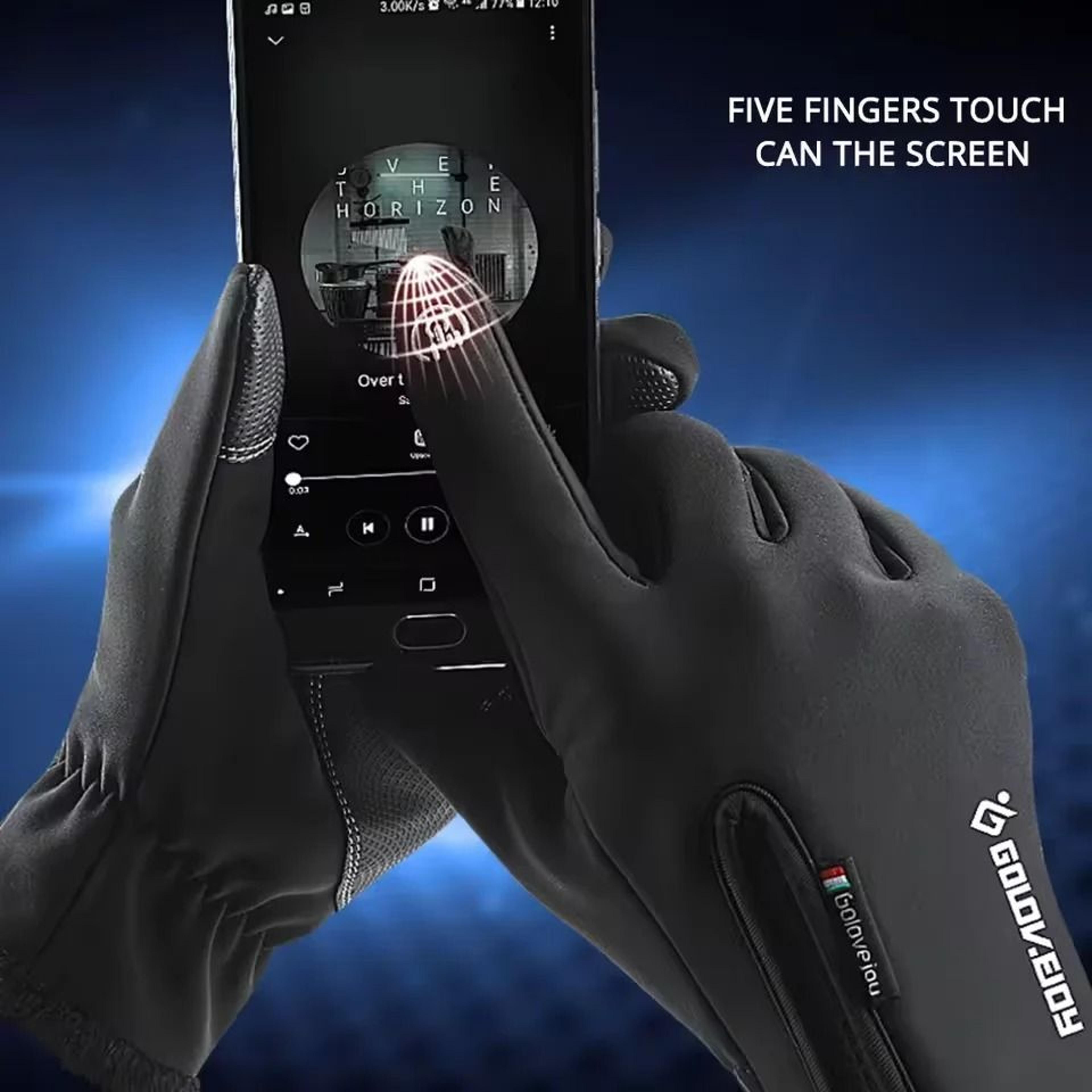 HighPerformance Winter Fingerless Thermal Gloves 4
