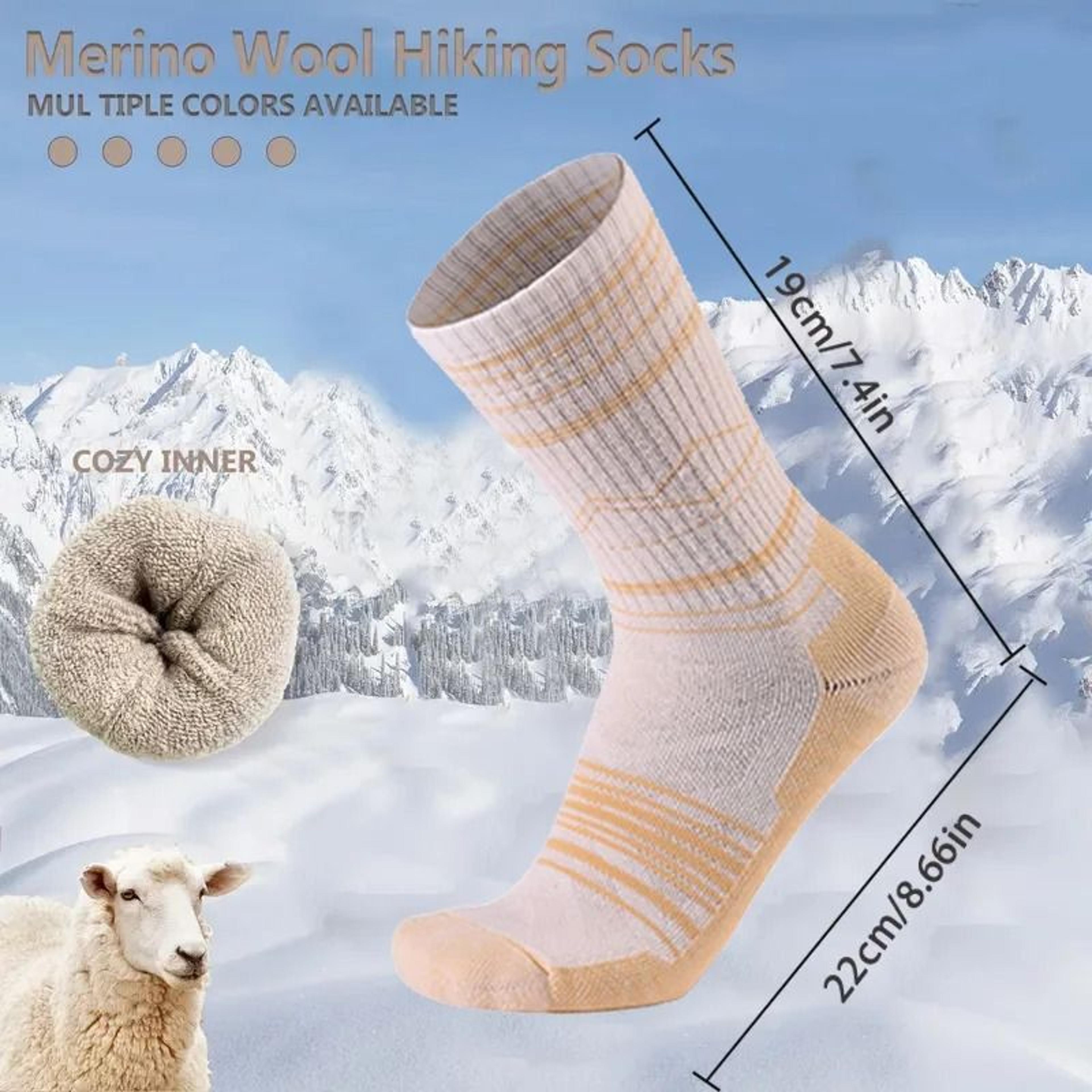 IndustrialStandard Merino Wool Hiking Socks 3
