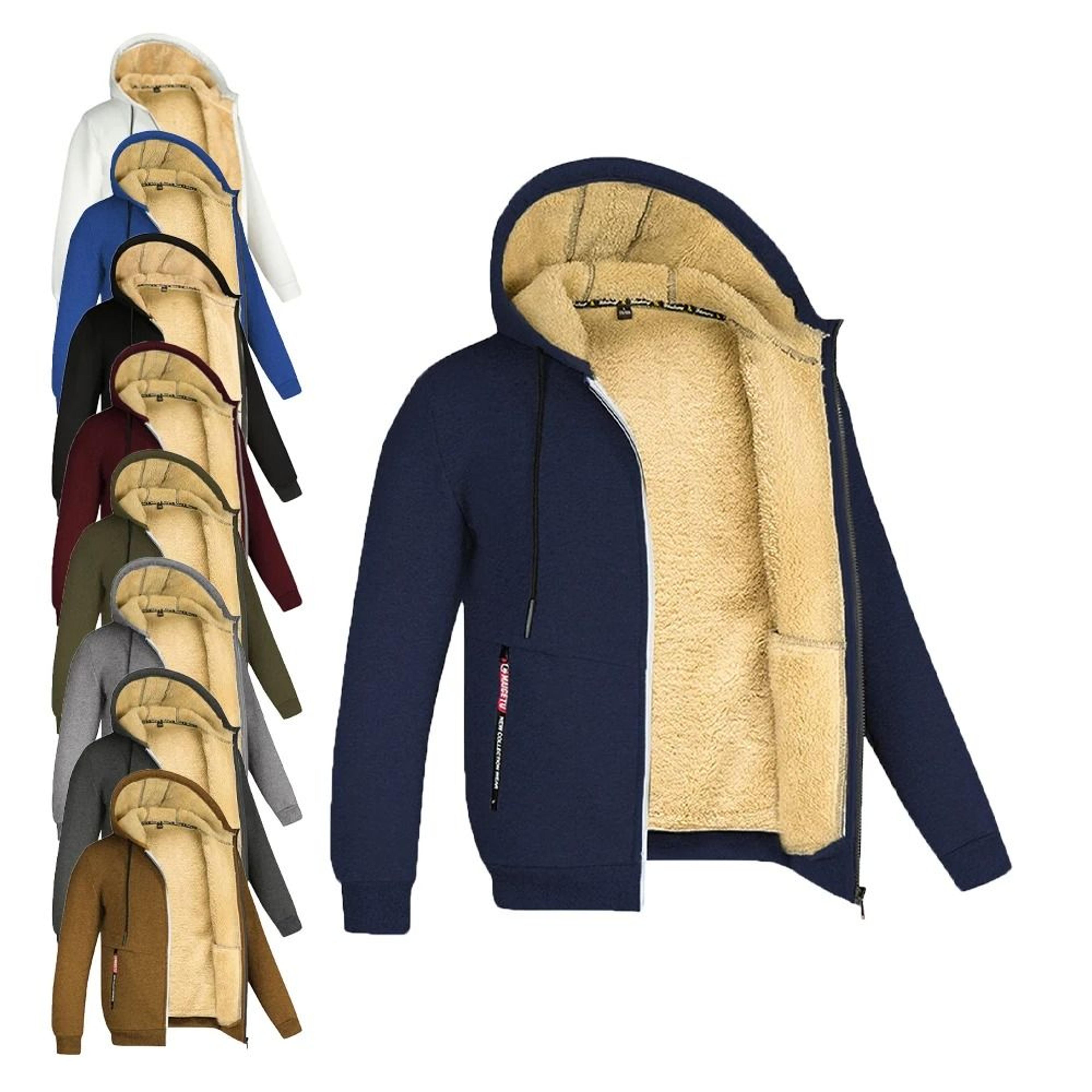 Mens Full Zip Fleece Hoodie 0
