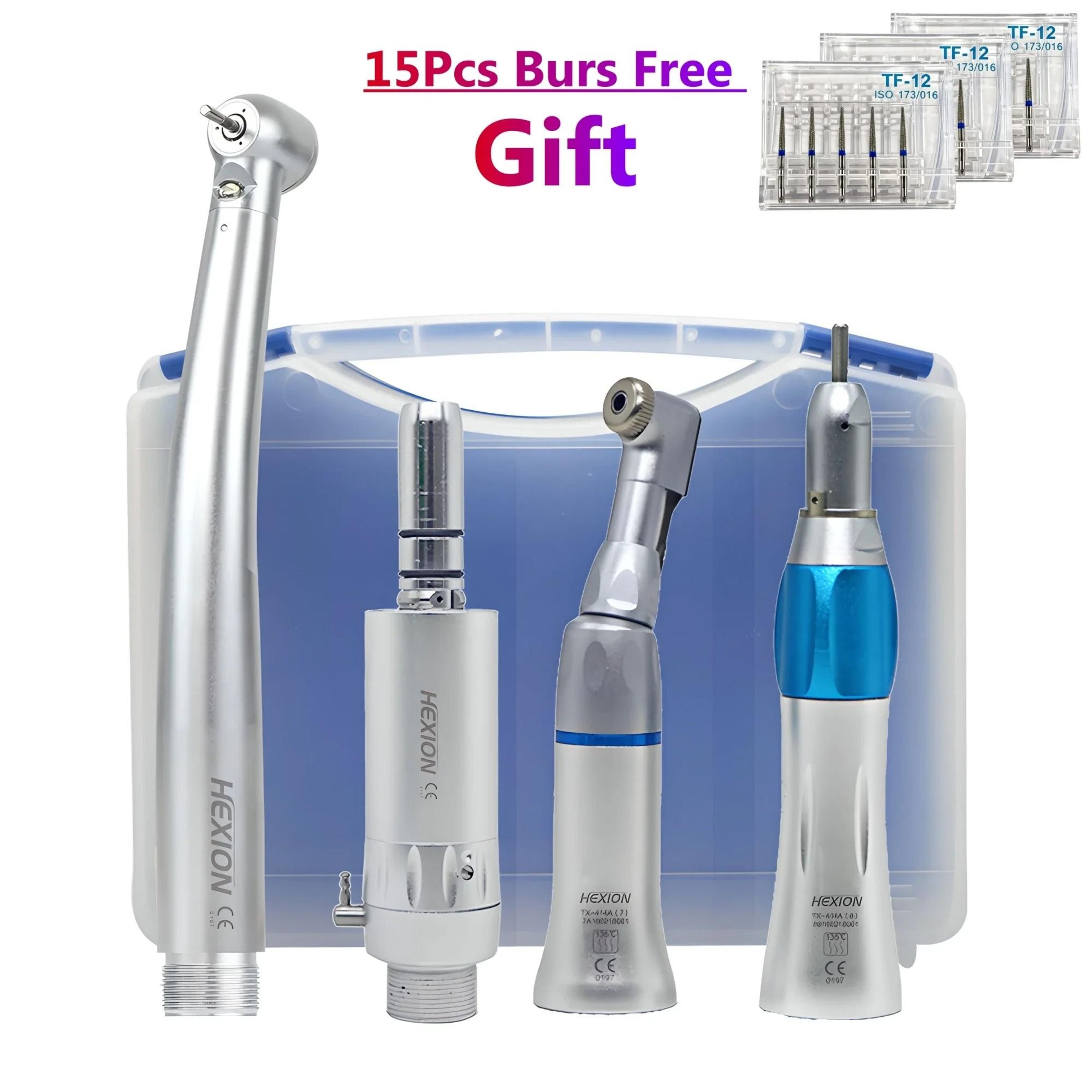 LED High Speed And Low Speed Dental Handpiece Kit 5