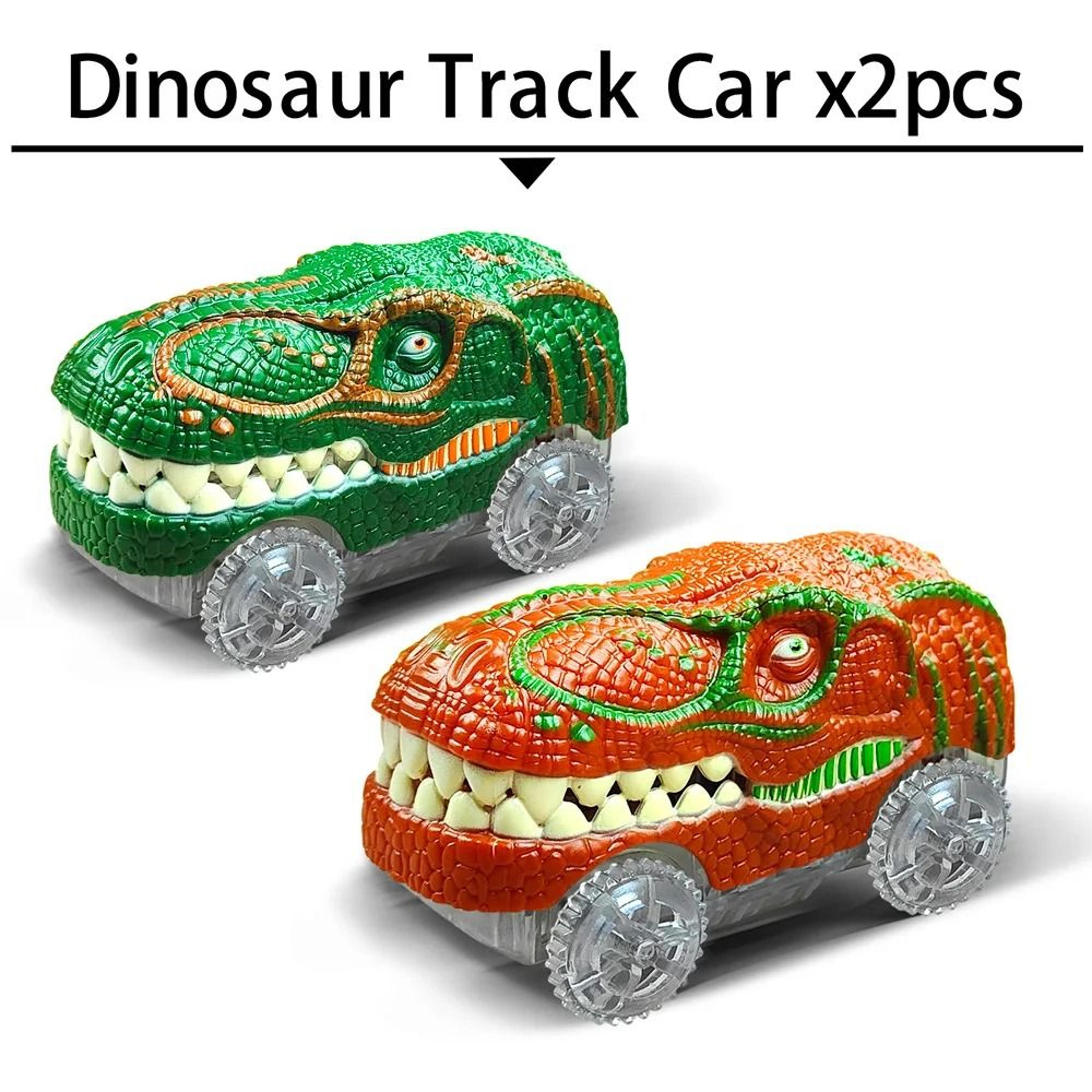 Magic Climbing Electric Dinosaur Railway Toy Set 9