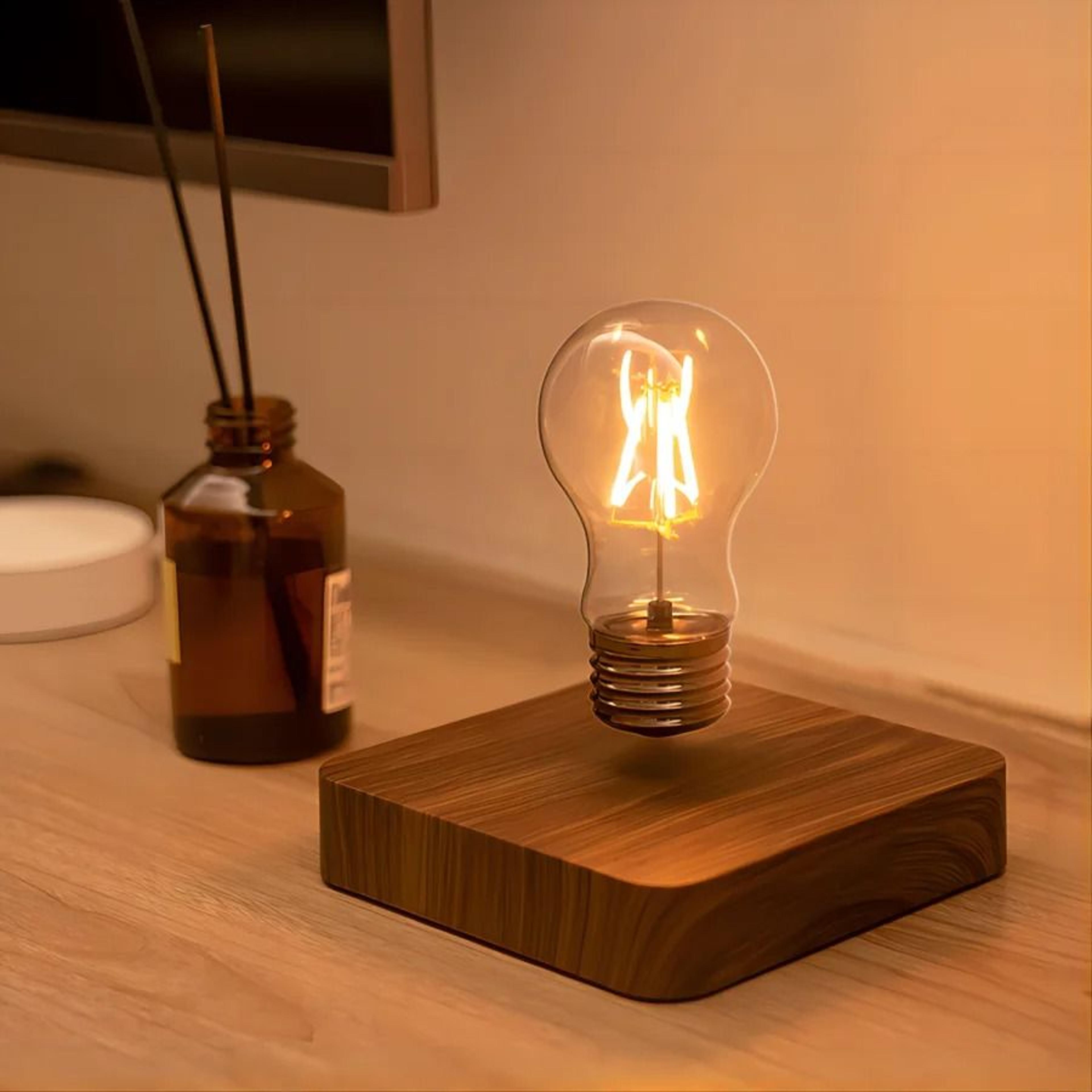 Magnetic Levitation Floating LED Bulb Table Lamp 4