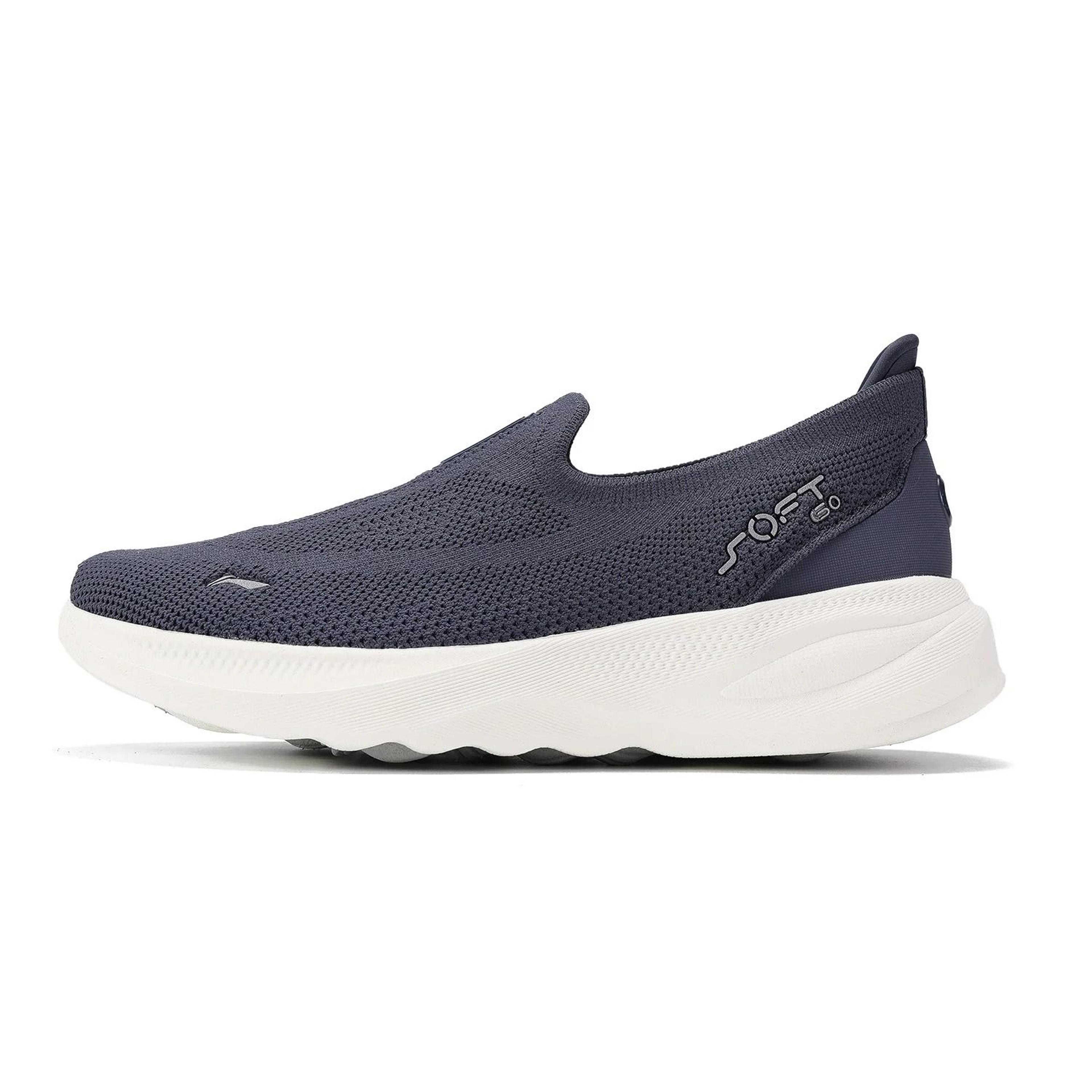 LiNing Womens SOFT GO 2 KNIT SlipOn Walking Shoes 6