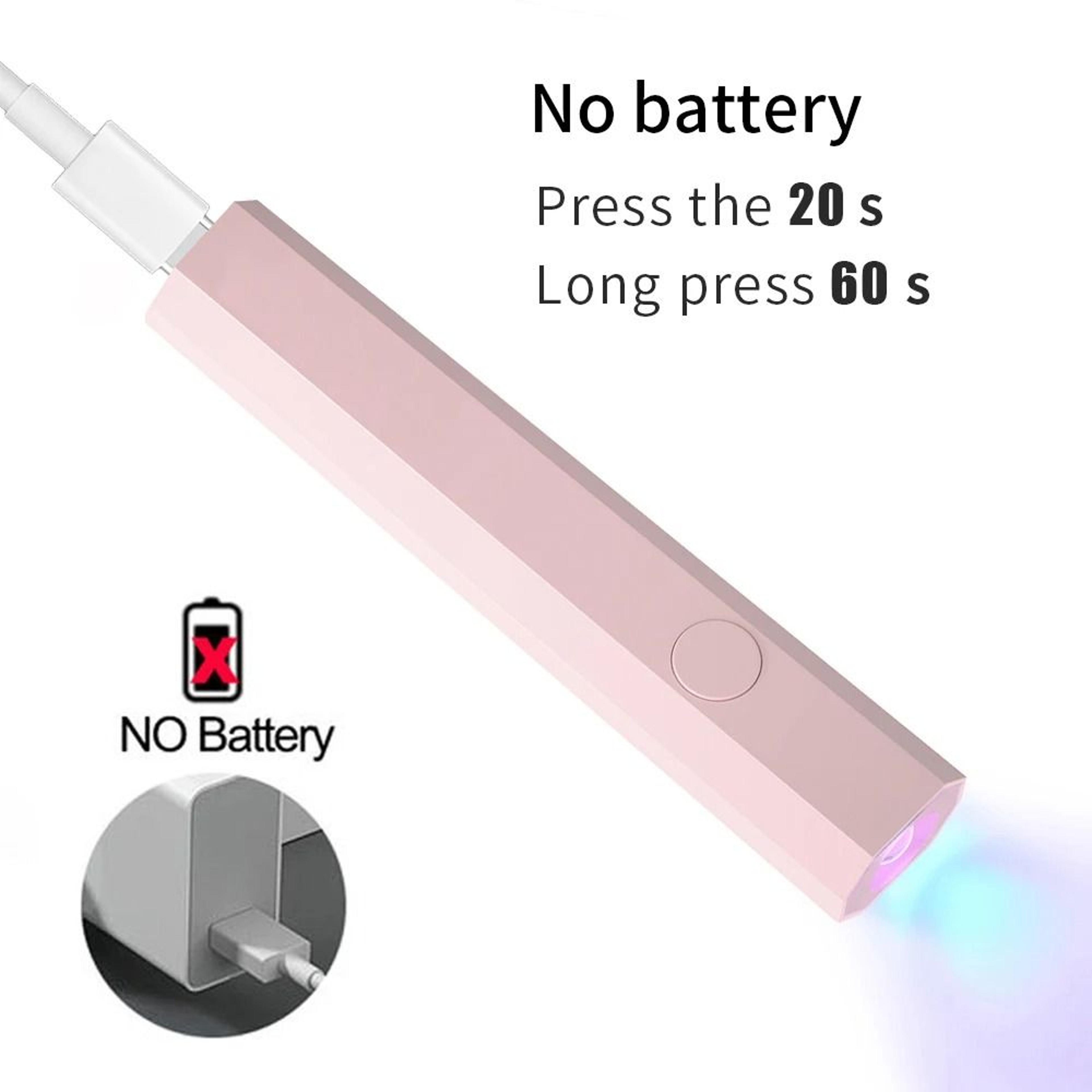 YIKOOLIN Handheld USB Mini UV LED Nail Lamp 13