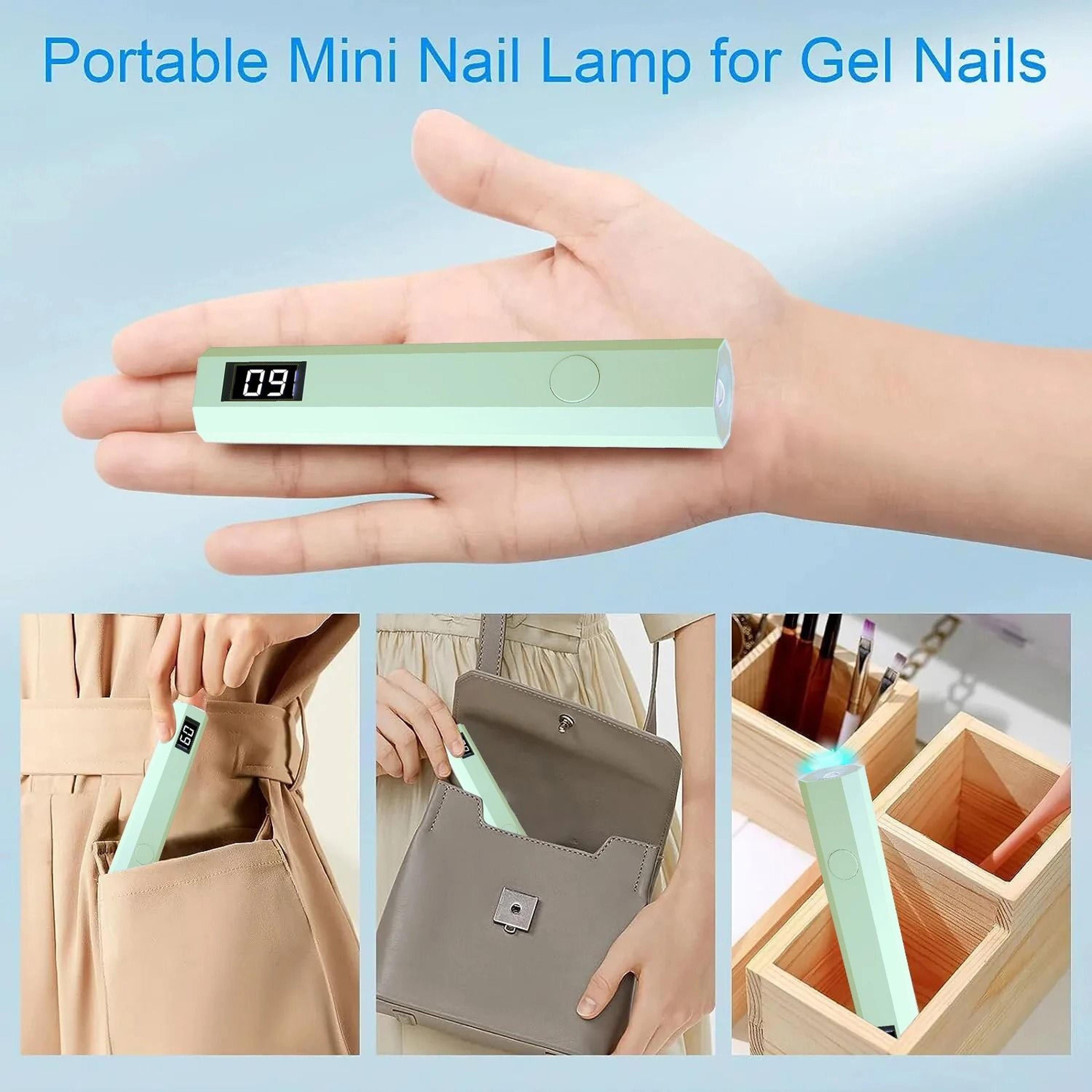 YIKOOLIN Handheld USB Mini UV LED Nail Lamp 5