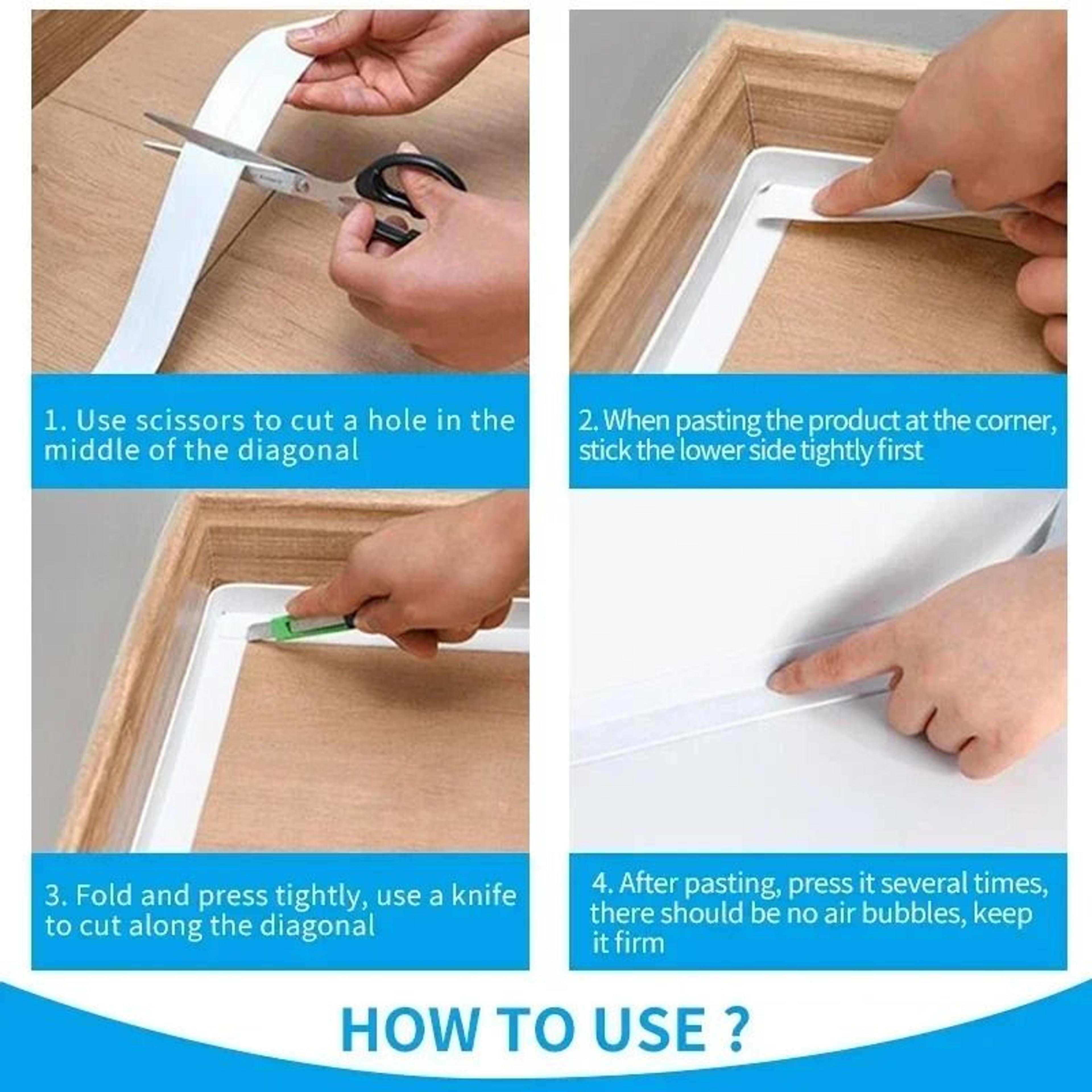 SelfAdhesive PVC Sealing And Caulk Tape 5