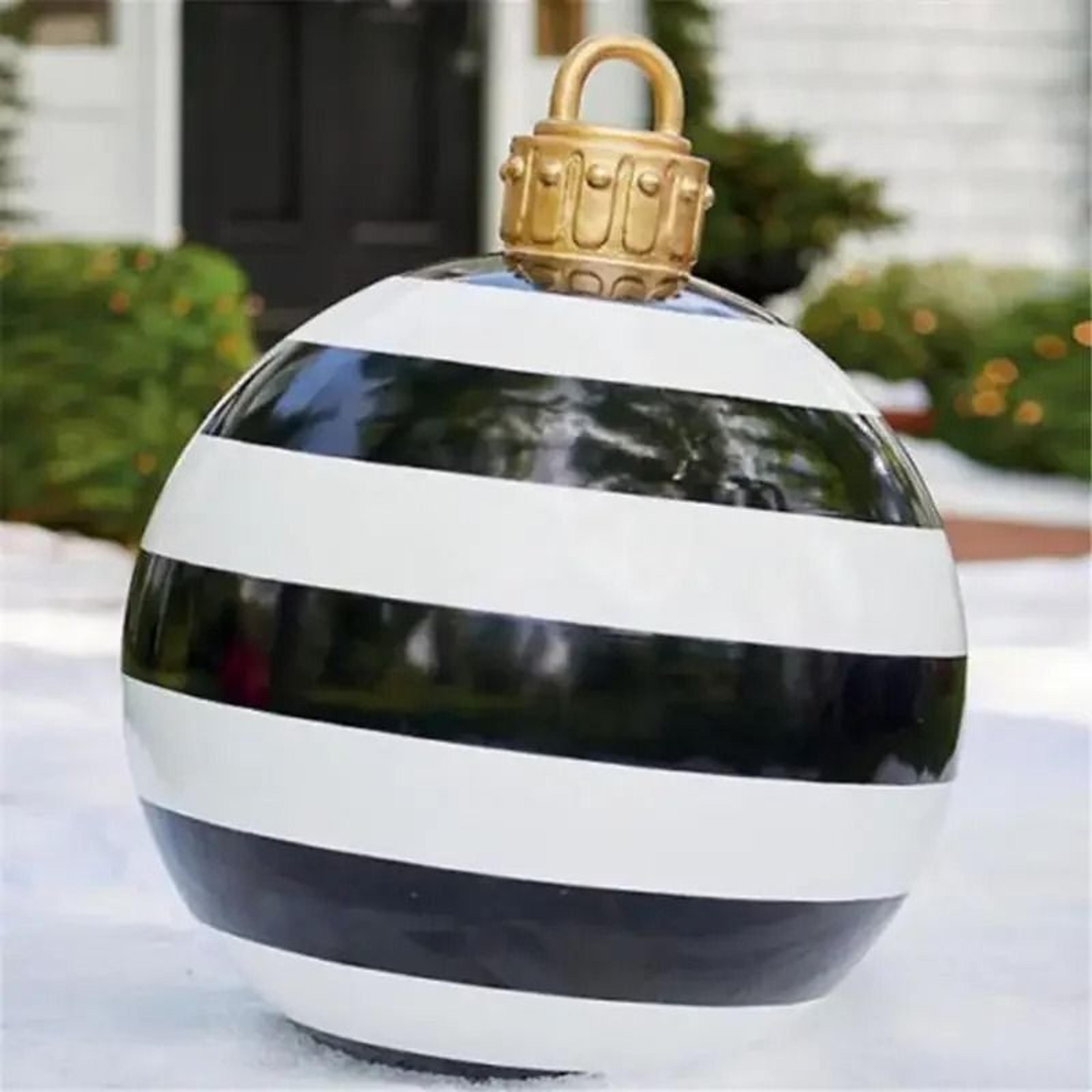 60cm Giant Outdoor Christmas Inflatable Decorated Ball 14