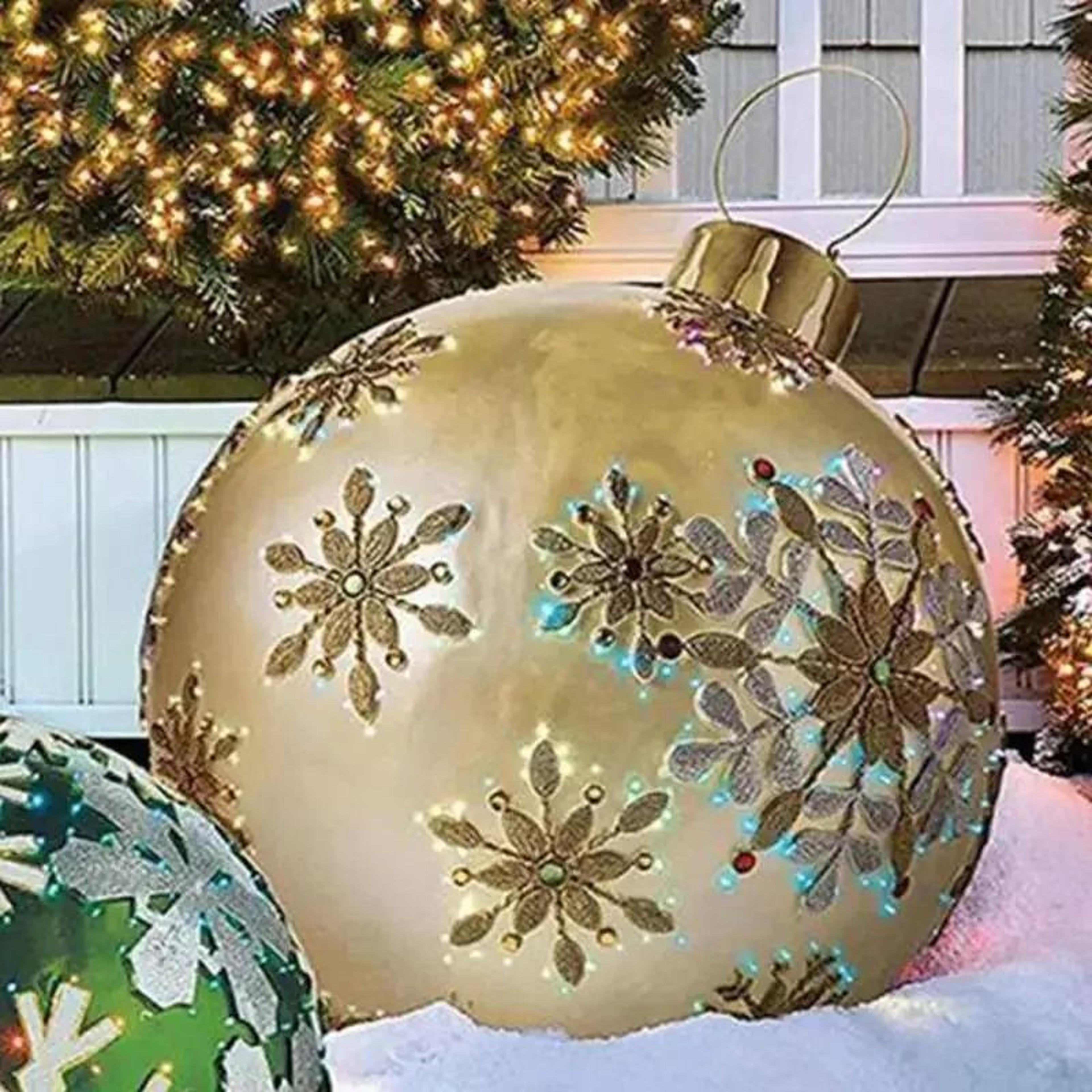 Giant Outdoor Inflatable Christmas Ball Set 8