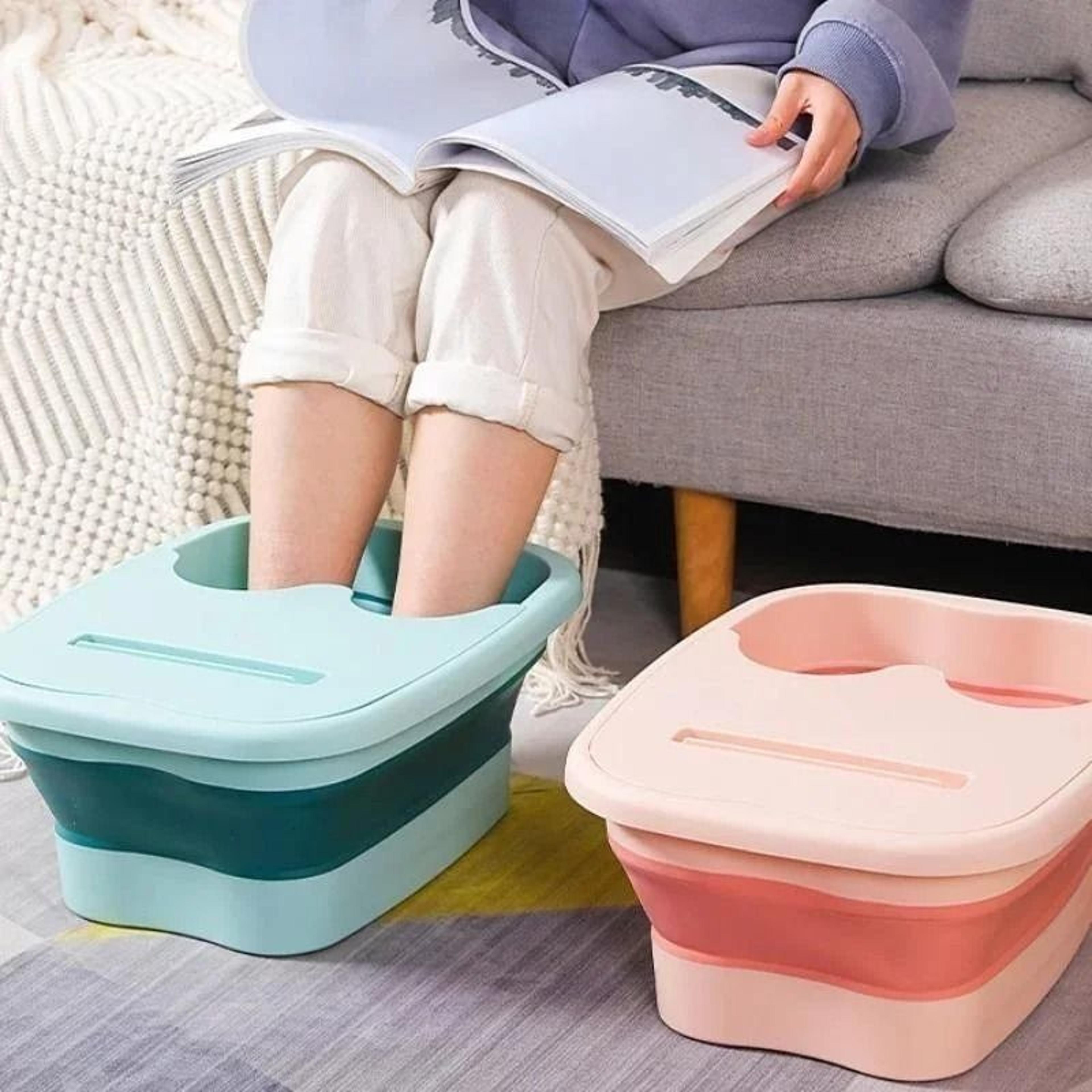 Foldable Spa Footbath Massage Bucket 2