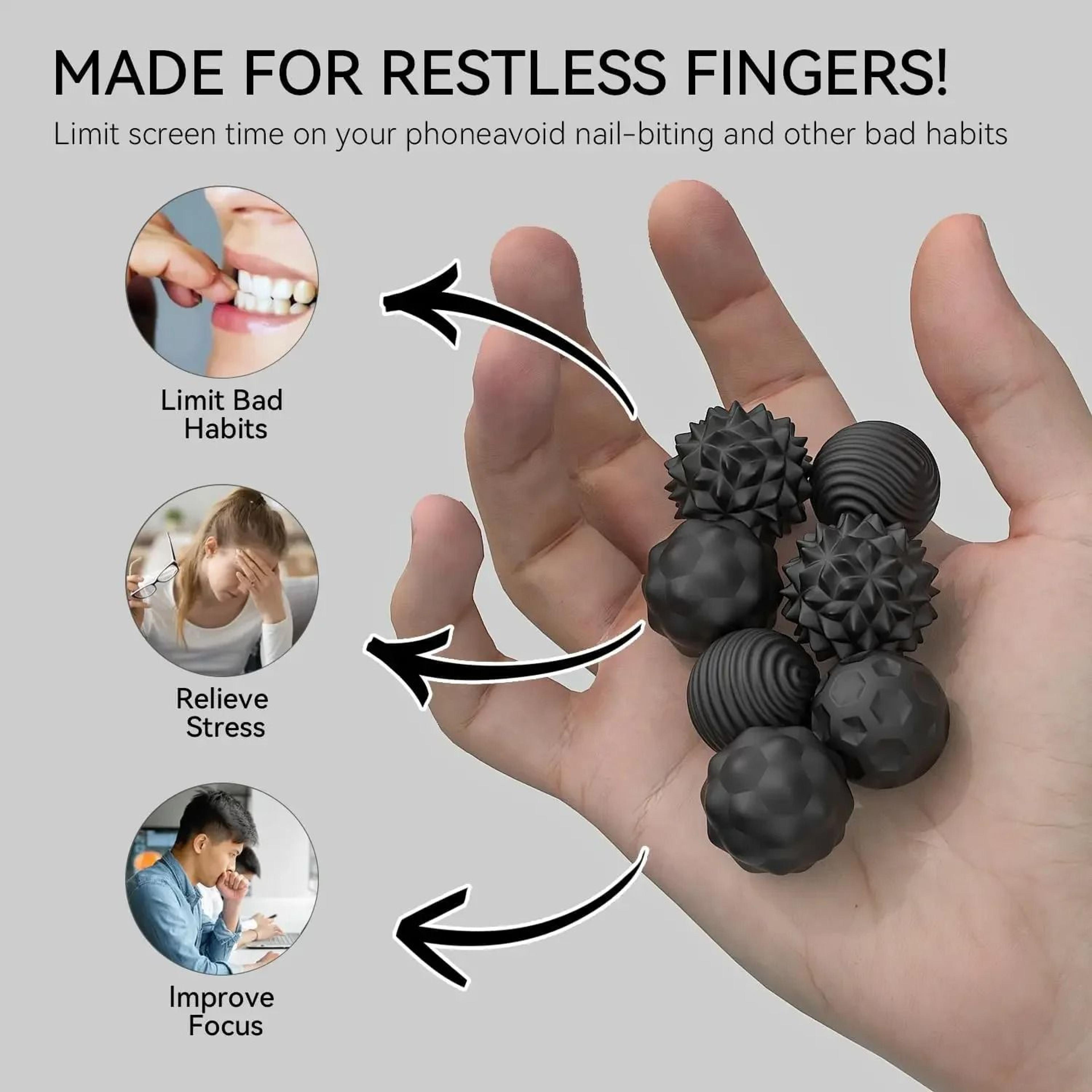 Silicone Magnetic Sensory Fidget Balls 1