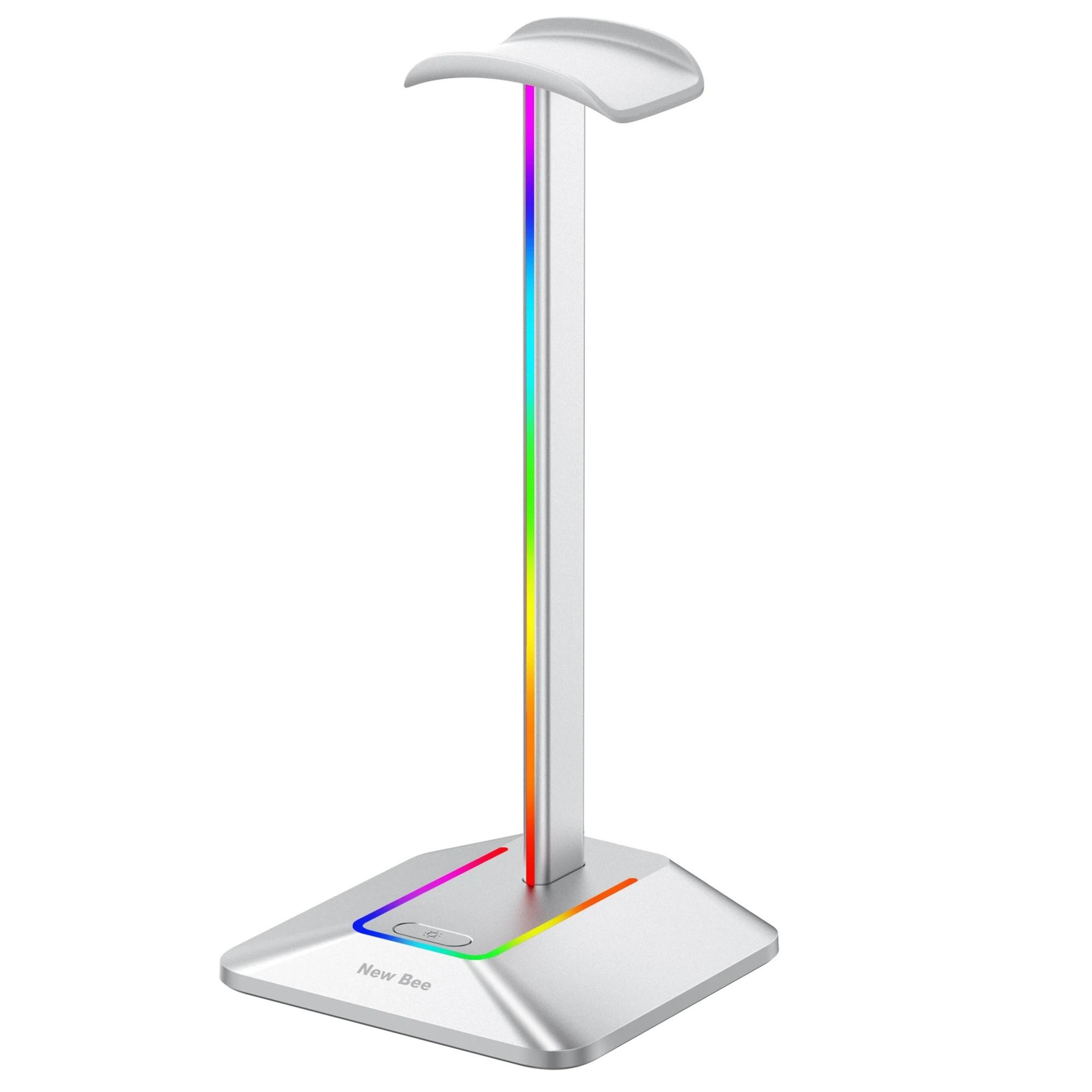 New Bee Z8 RGB Headphones Stand With USB Hub 7