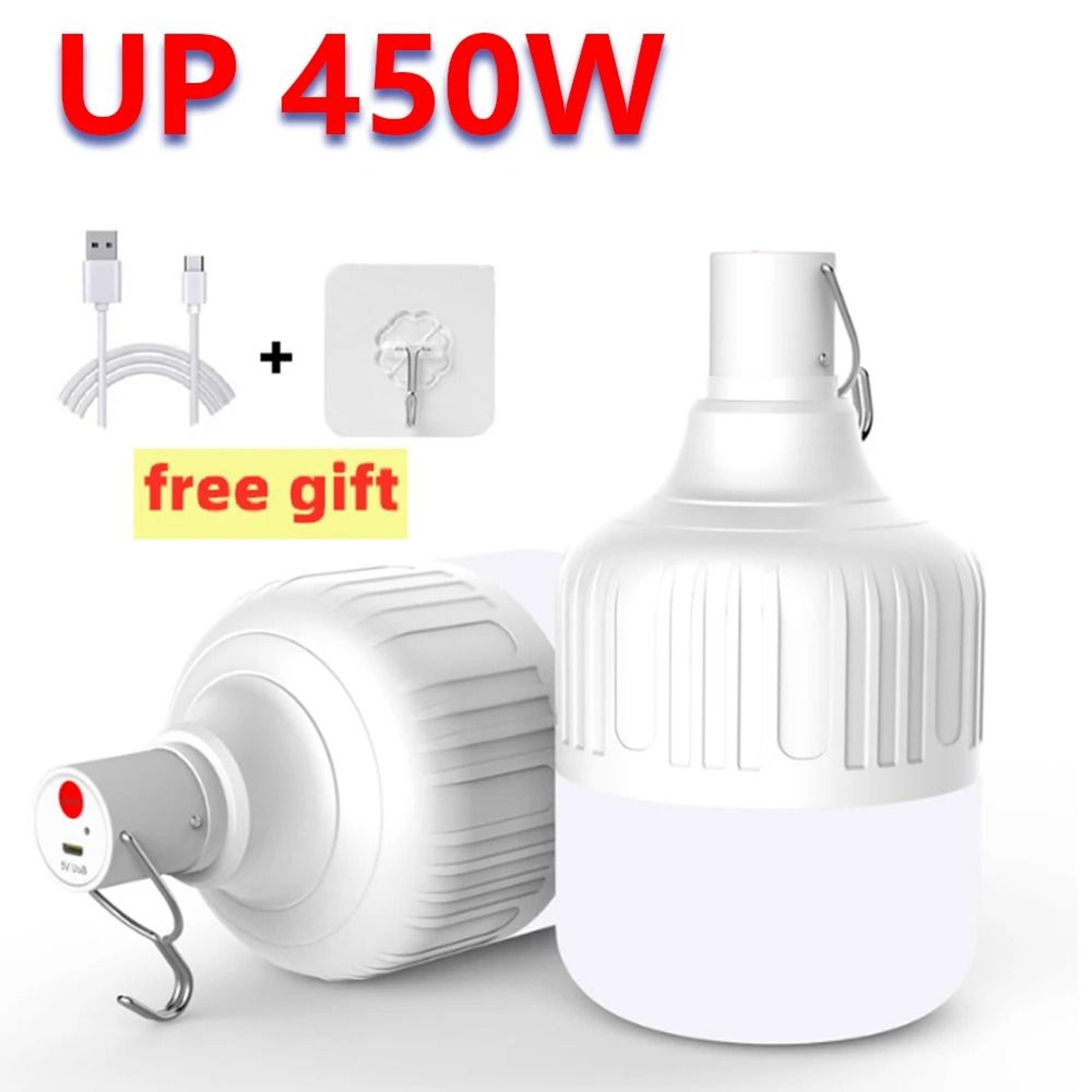 Portable Outdoor USB Rechargeable LED Camping Lantern 0
