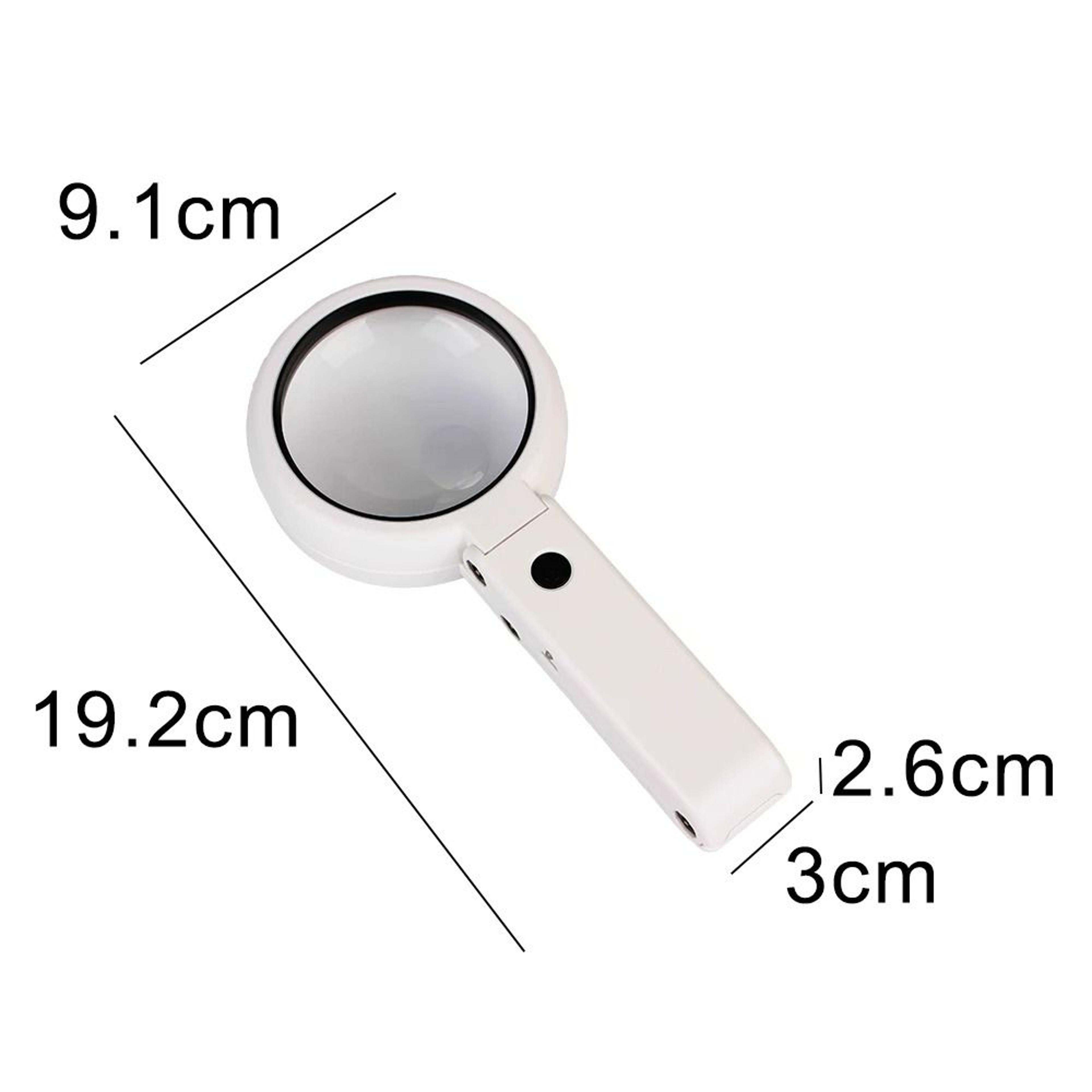 DualPower Handheld And Desktop LED Magnifying Glass 3
