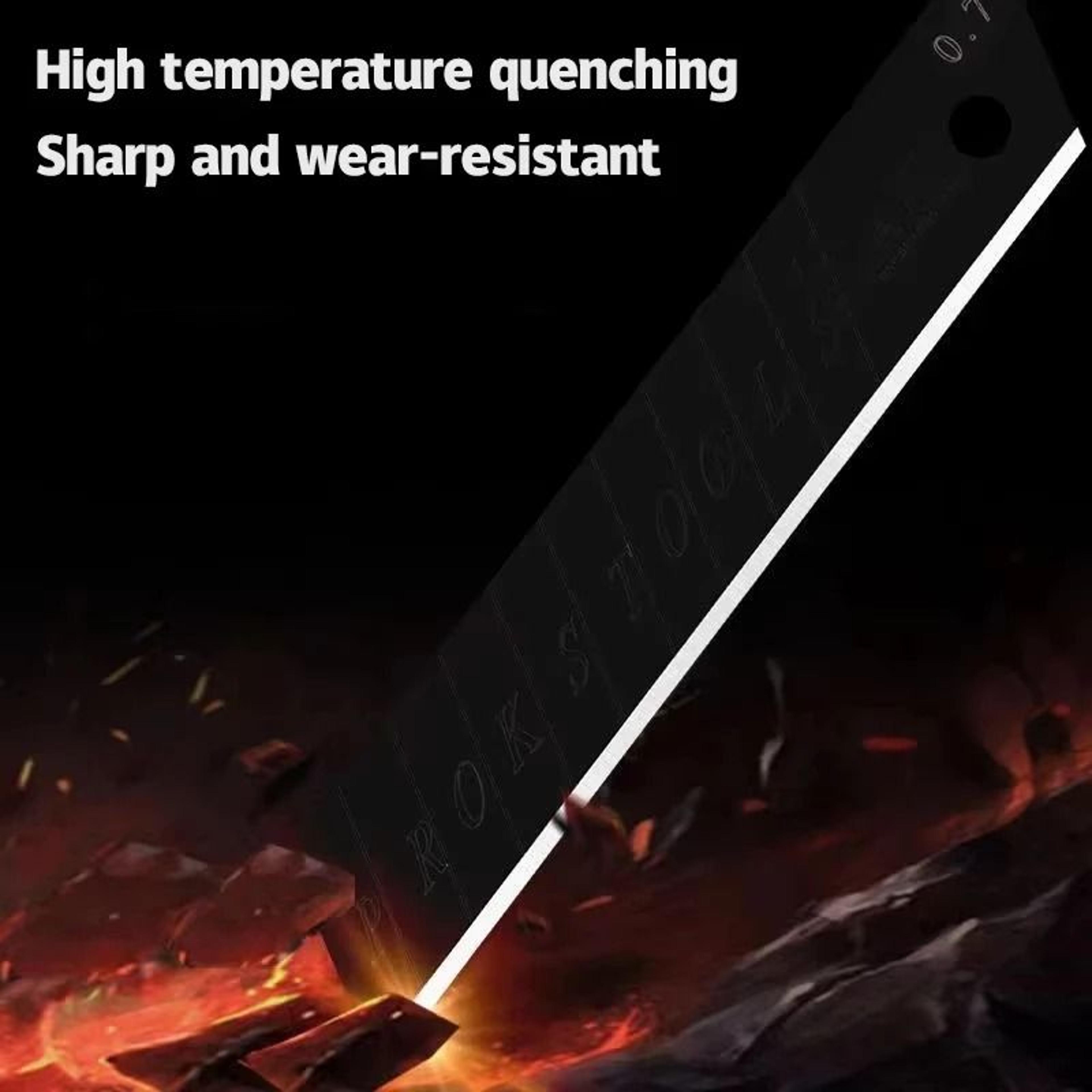 IndustrialStandard Carbon Steel Utility Knife Replacement Blades 3